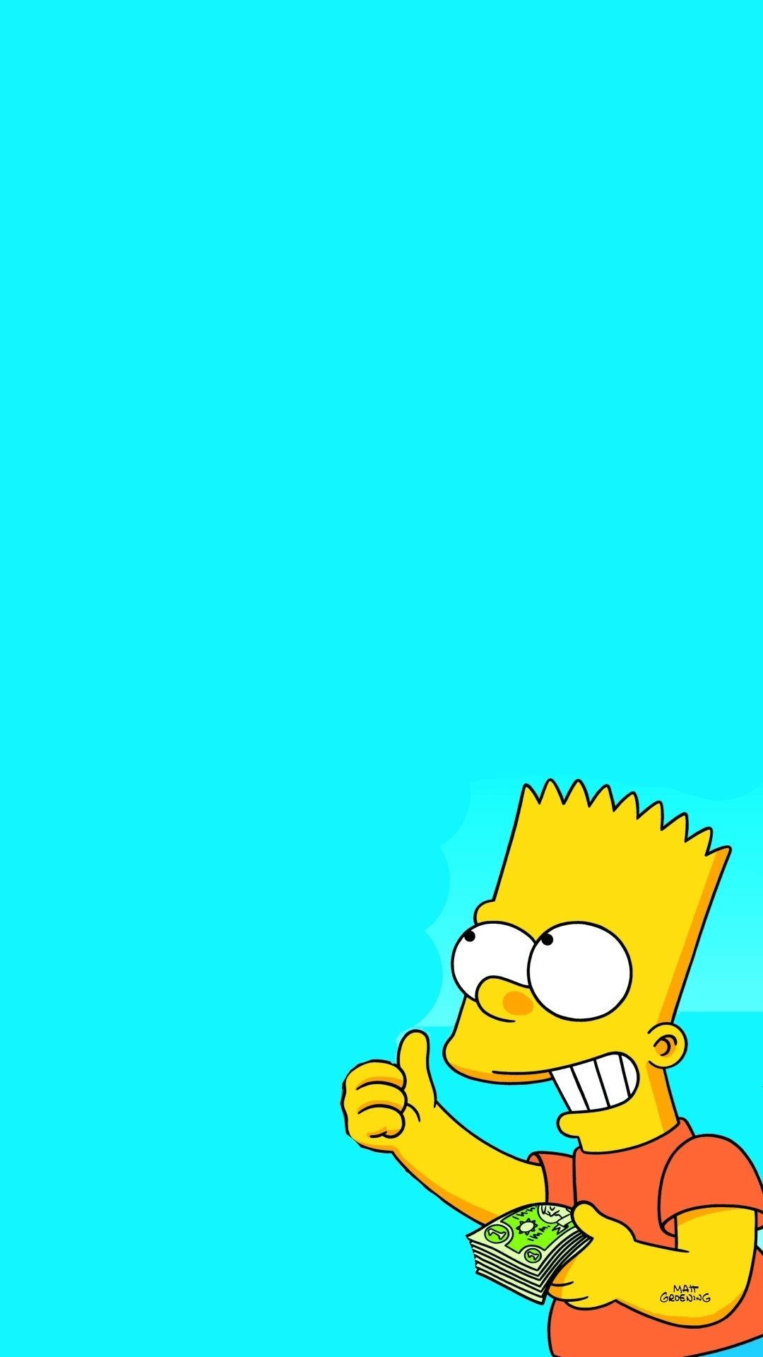 Bart Simpson Stoned Wallpapers