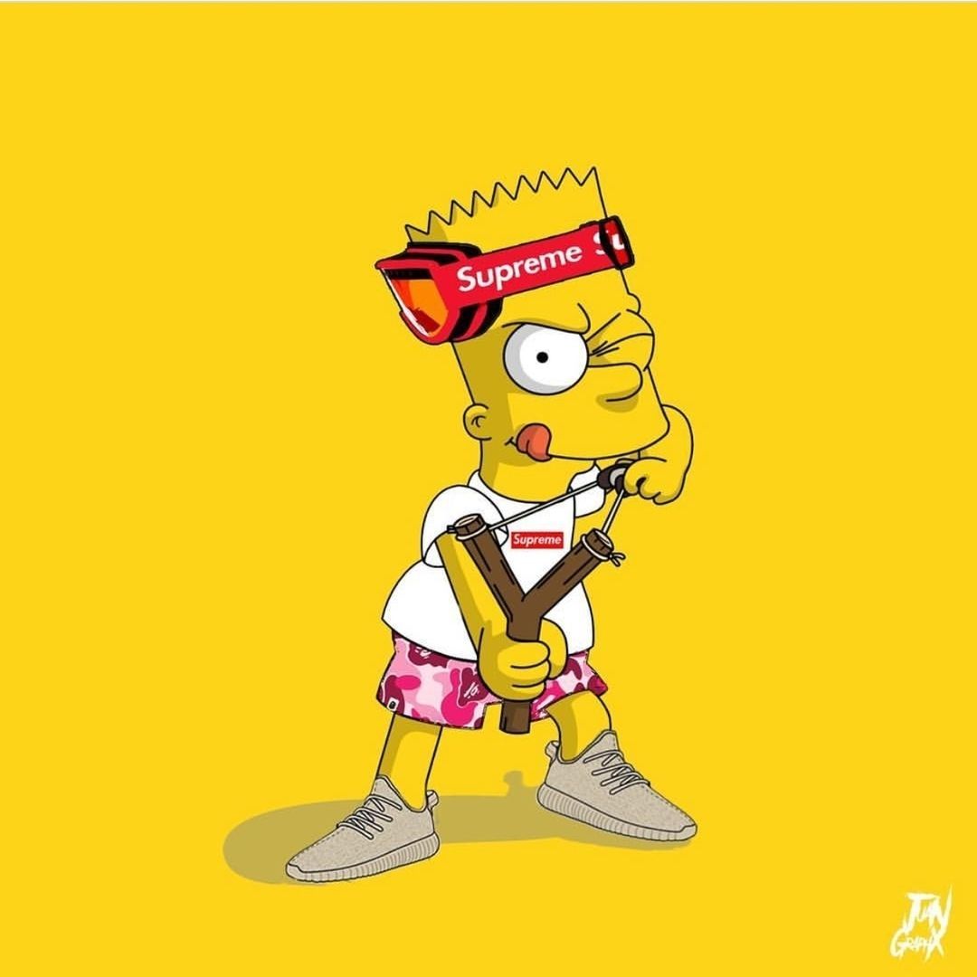 Bart Simpson Yeezy Wallpapers