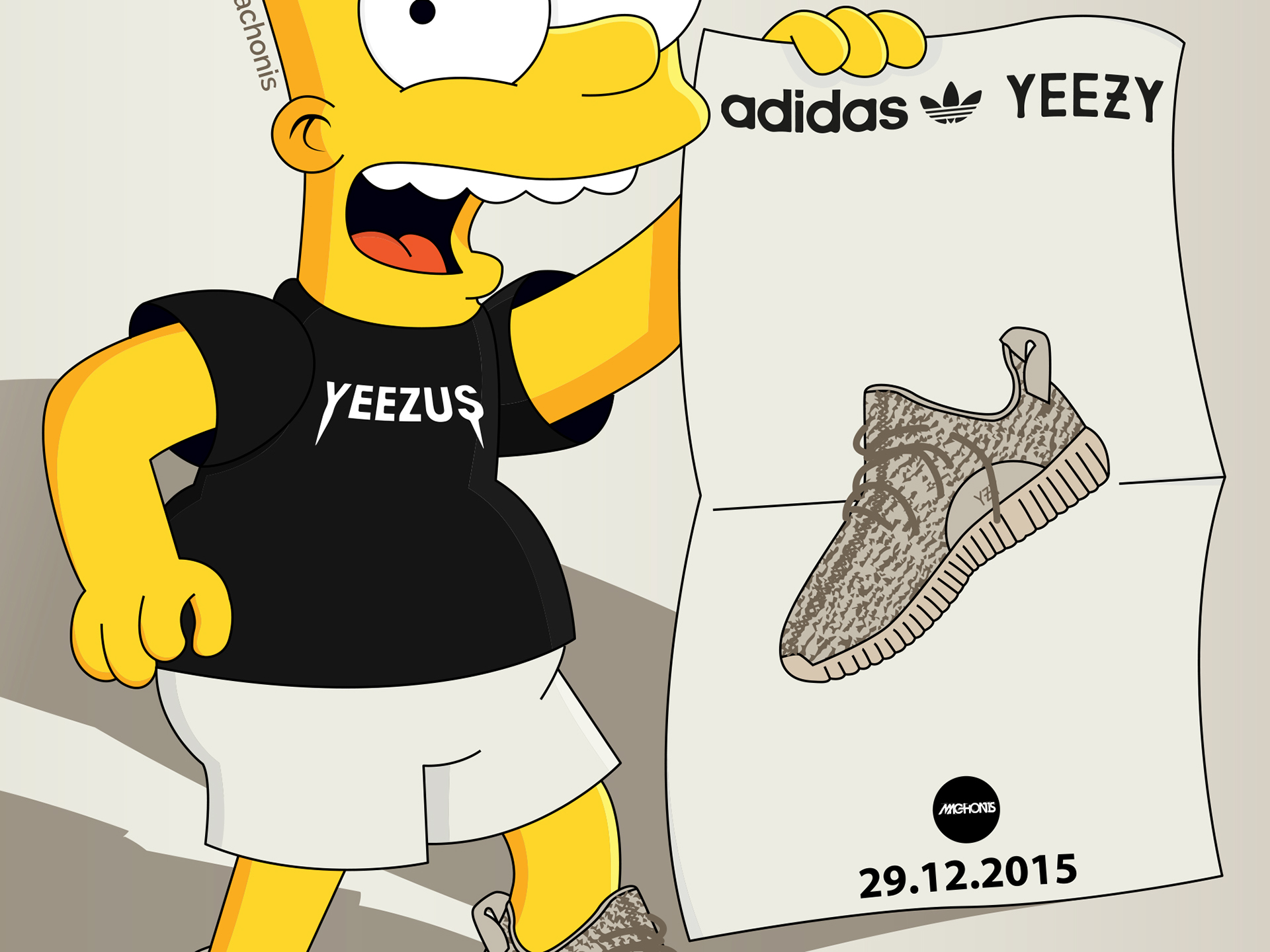 Bart Simpson Yeezy Wallpapers