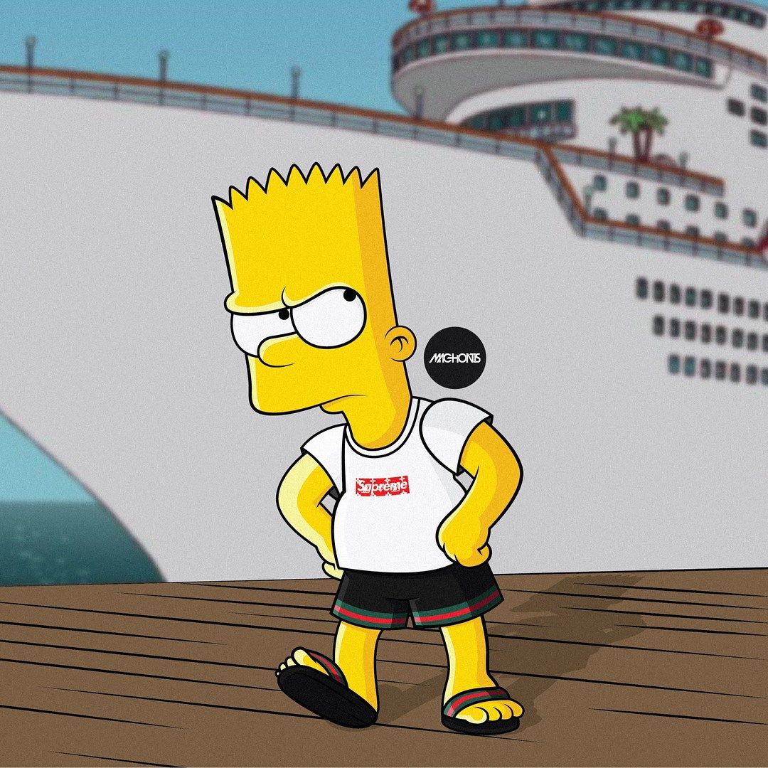 Bart Simpson Yeezy Wallpapers