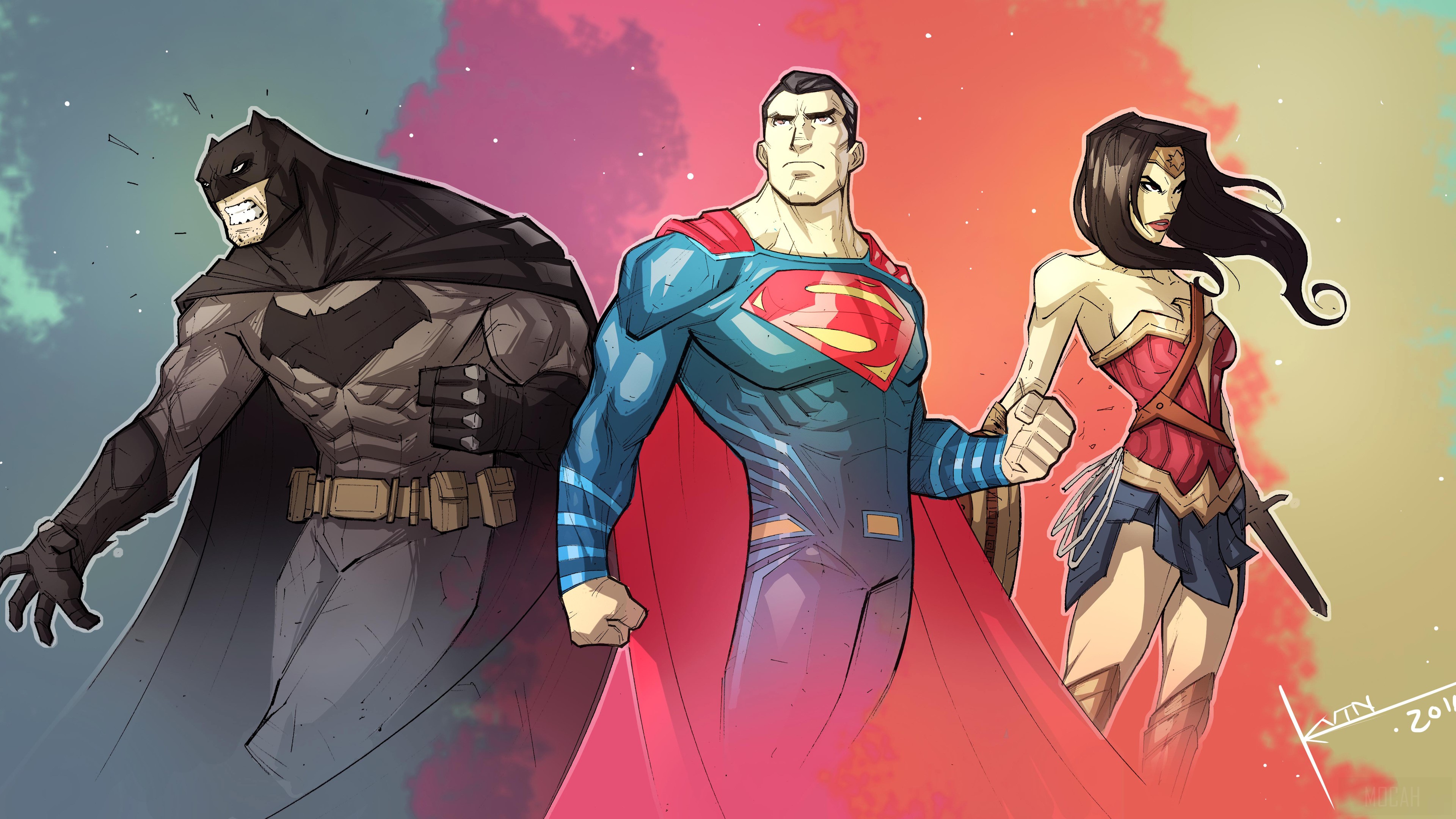 Batman Superman Wonder Woman Wallpapers