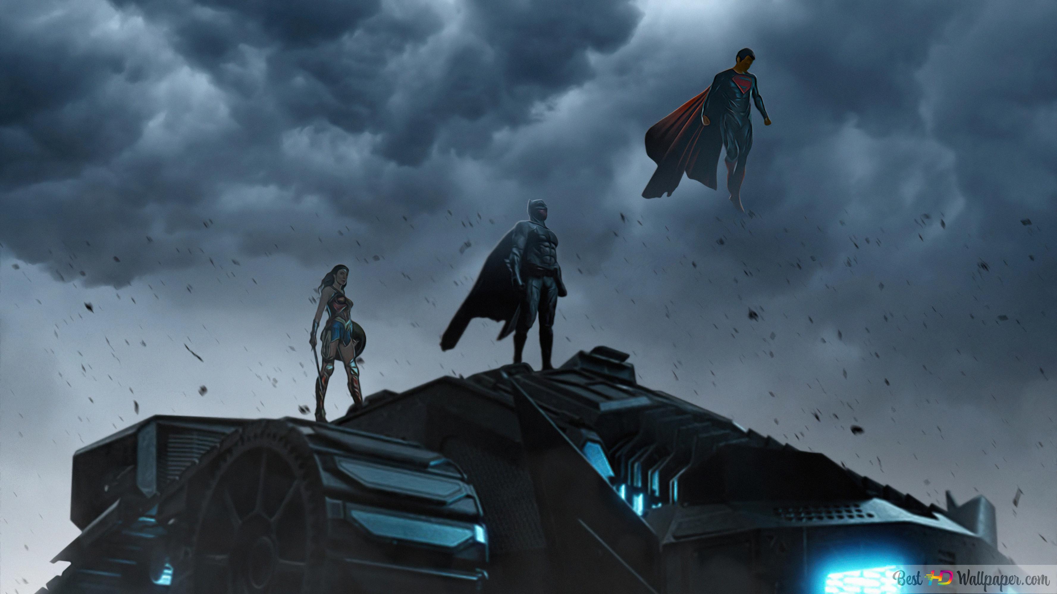 Batman Superman Wonder Woman Wallpapers