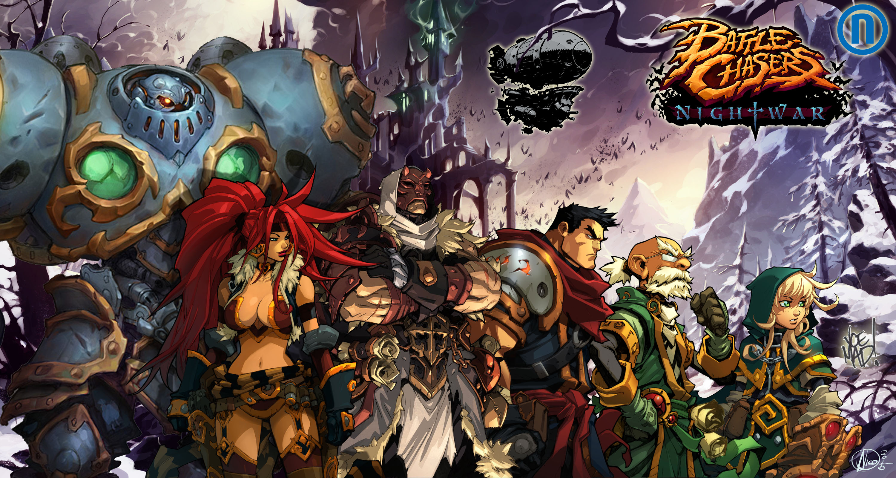 Battle Chasers Nightwar Wallpapers