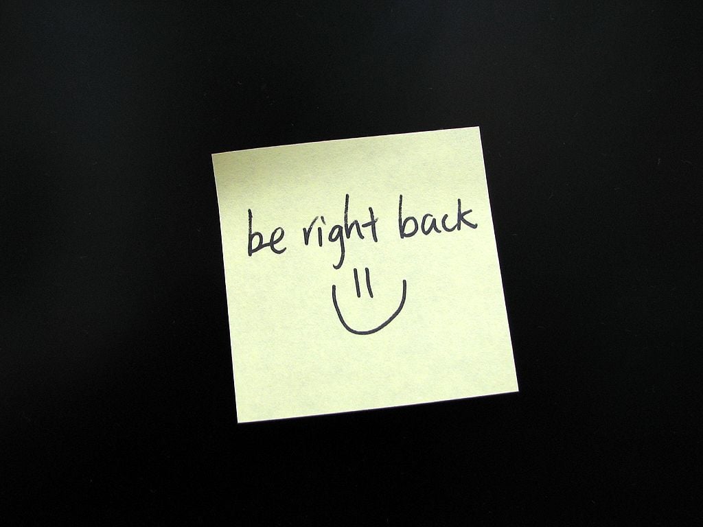 Be Right Back Image Wallpapers