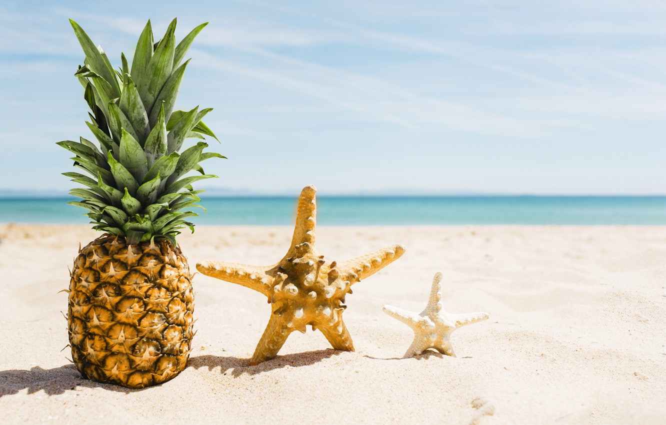 Beach Pineapple Wallpapers