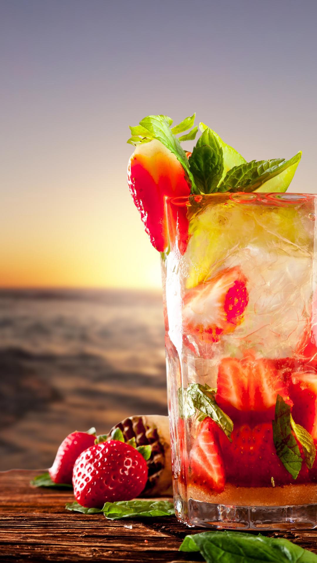 Beach Summer Beach Tropical Drinks Wallpapers