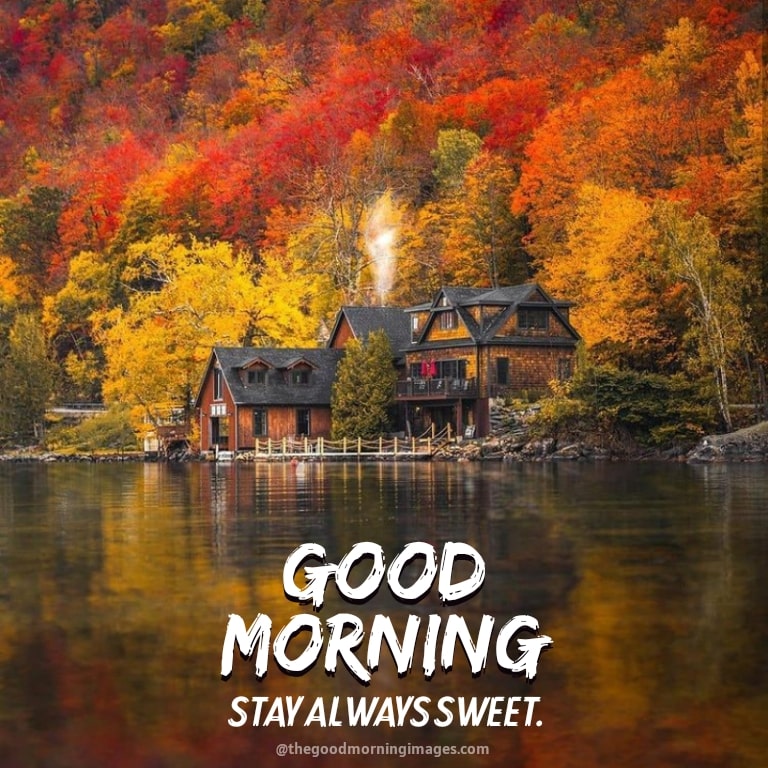 Beautiful Autumn Good Morning Images Wallpapers