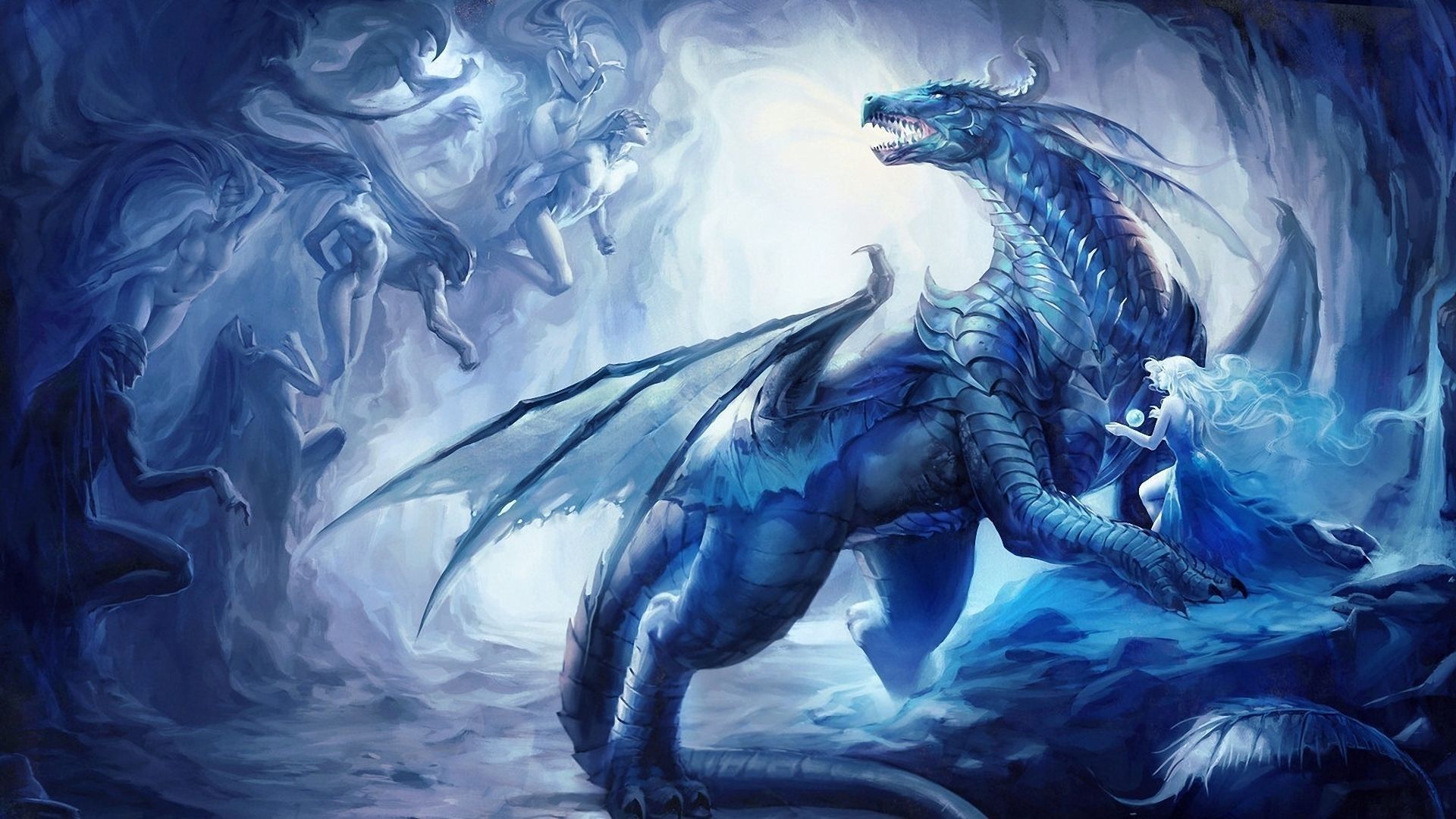 Beautiful Mystical Dragon Images Wallpapers