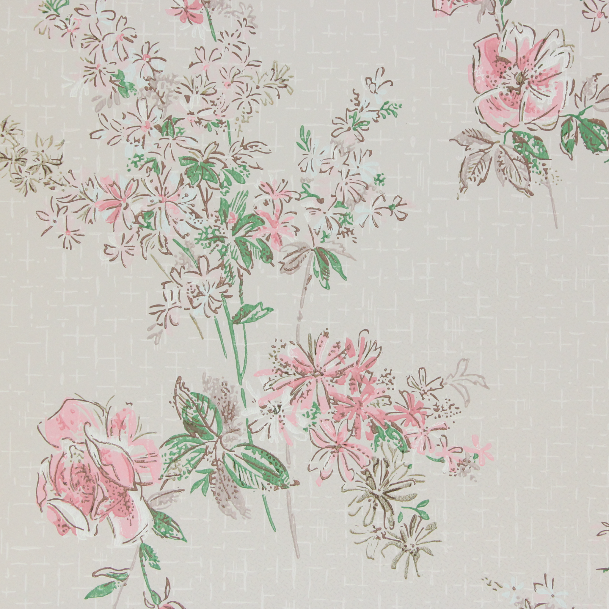 Beige Flowers Wallpapers