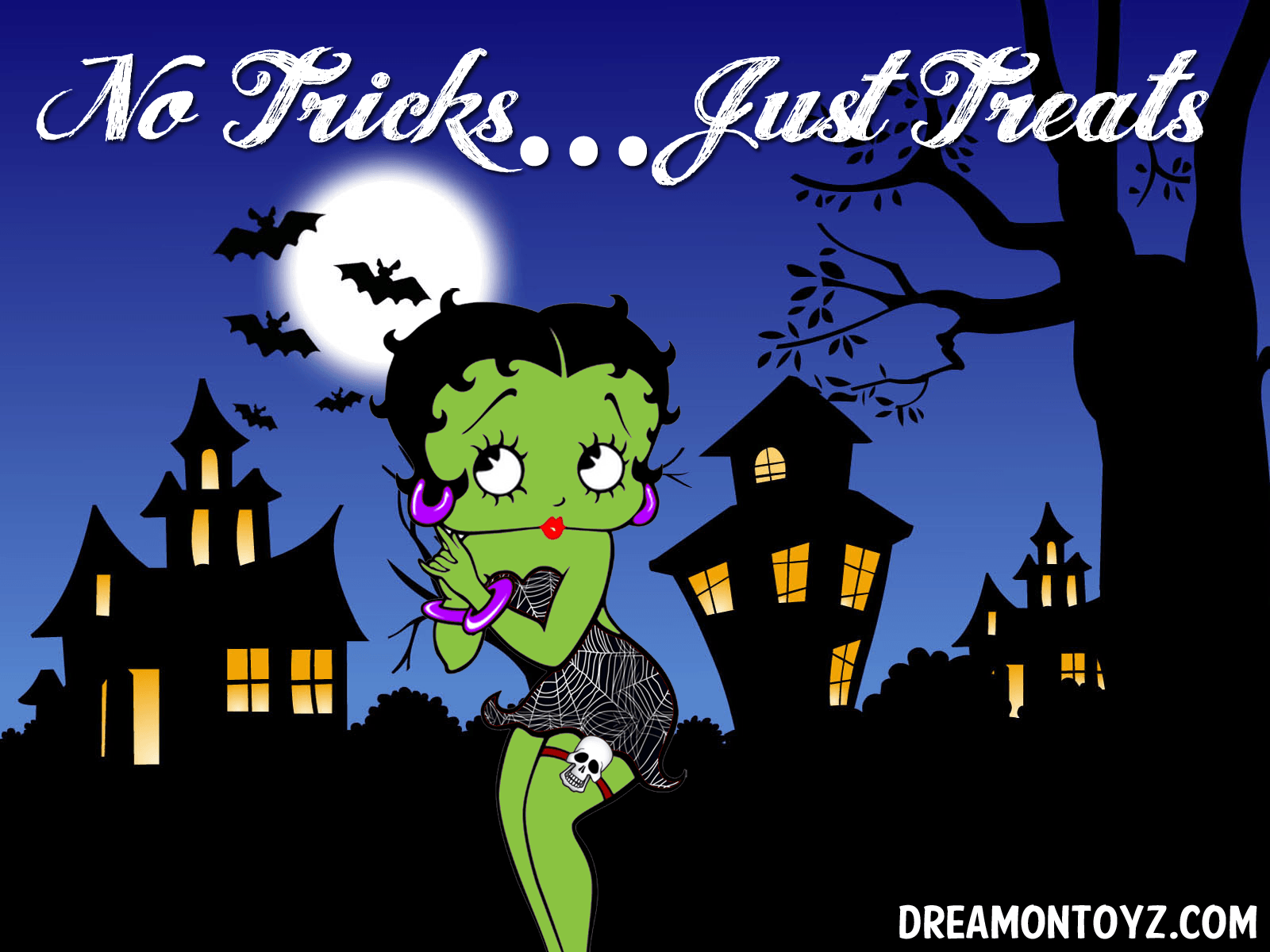 Betty Boop Halloween Wallpapers