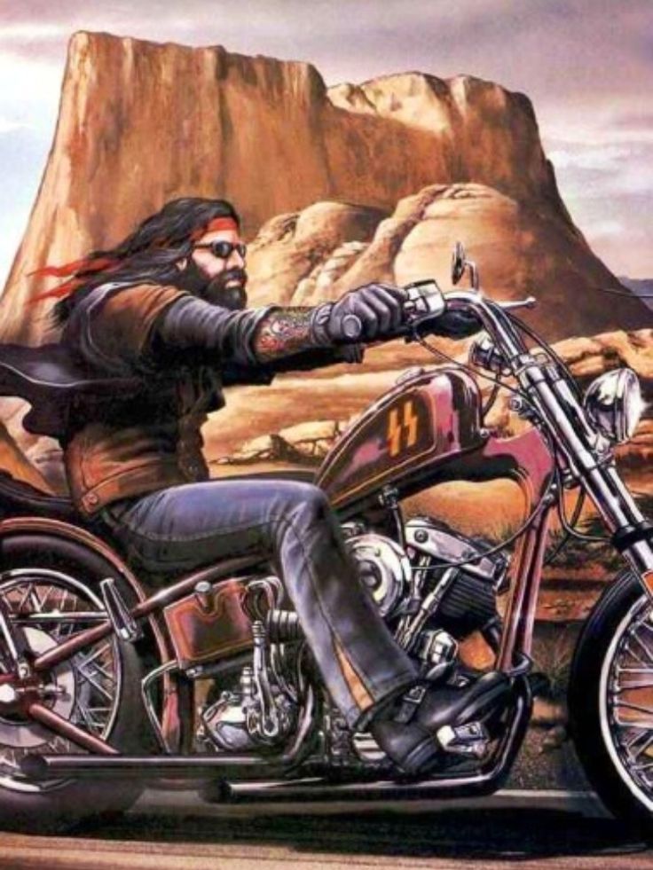 Biker Art Wallpapers