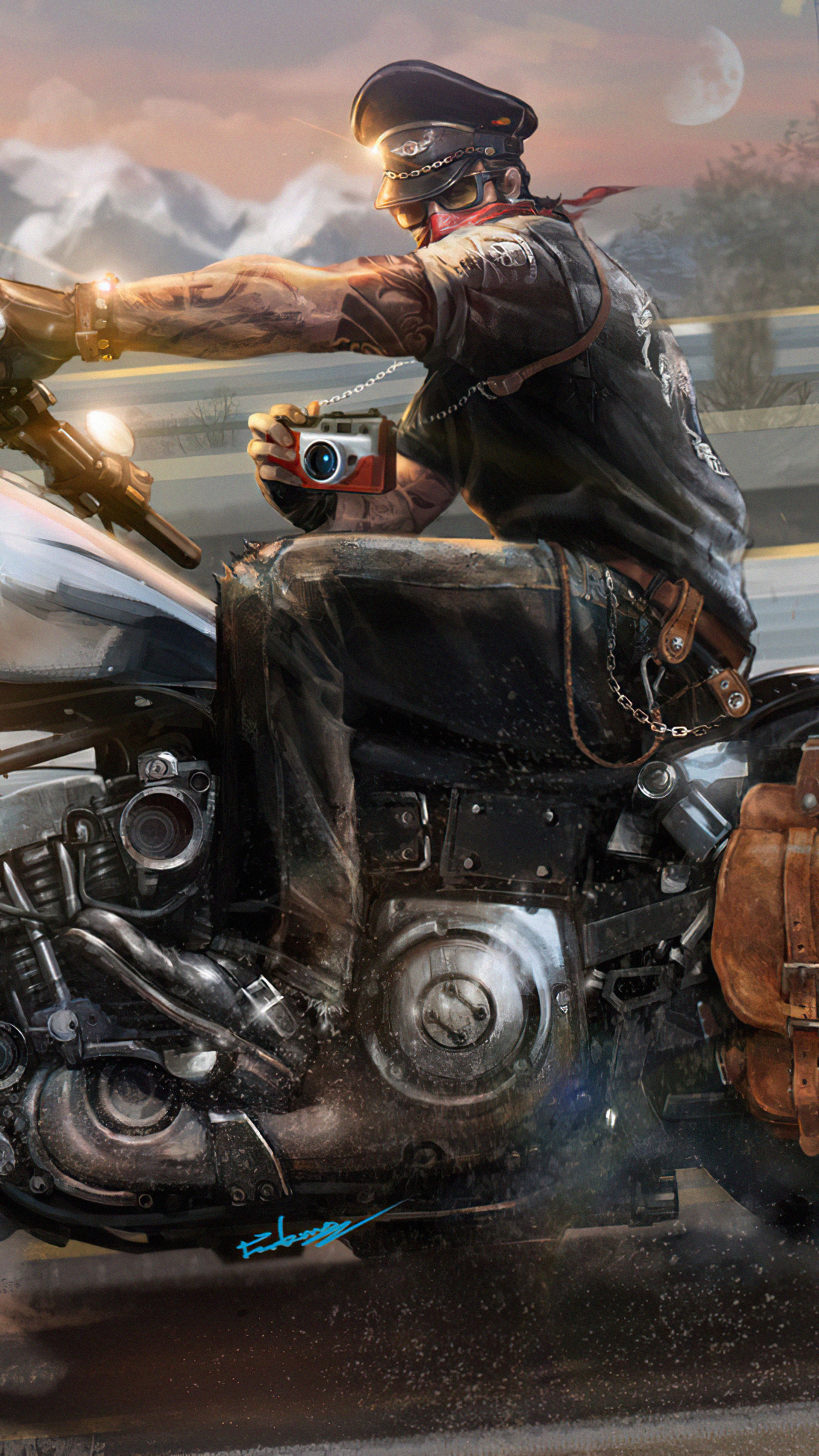 Biker Art Wallpapers