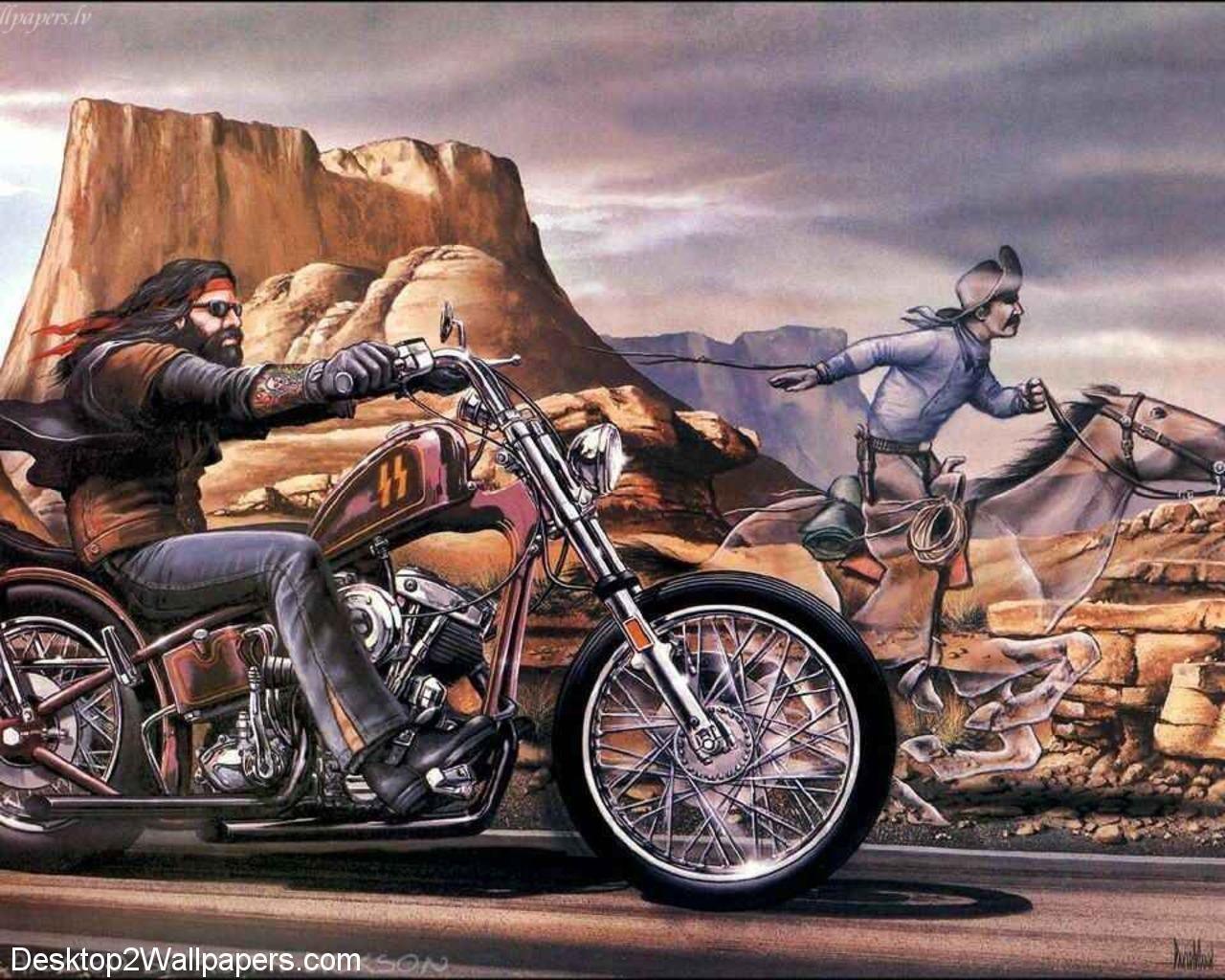 Biker Art Wallpapers