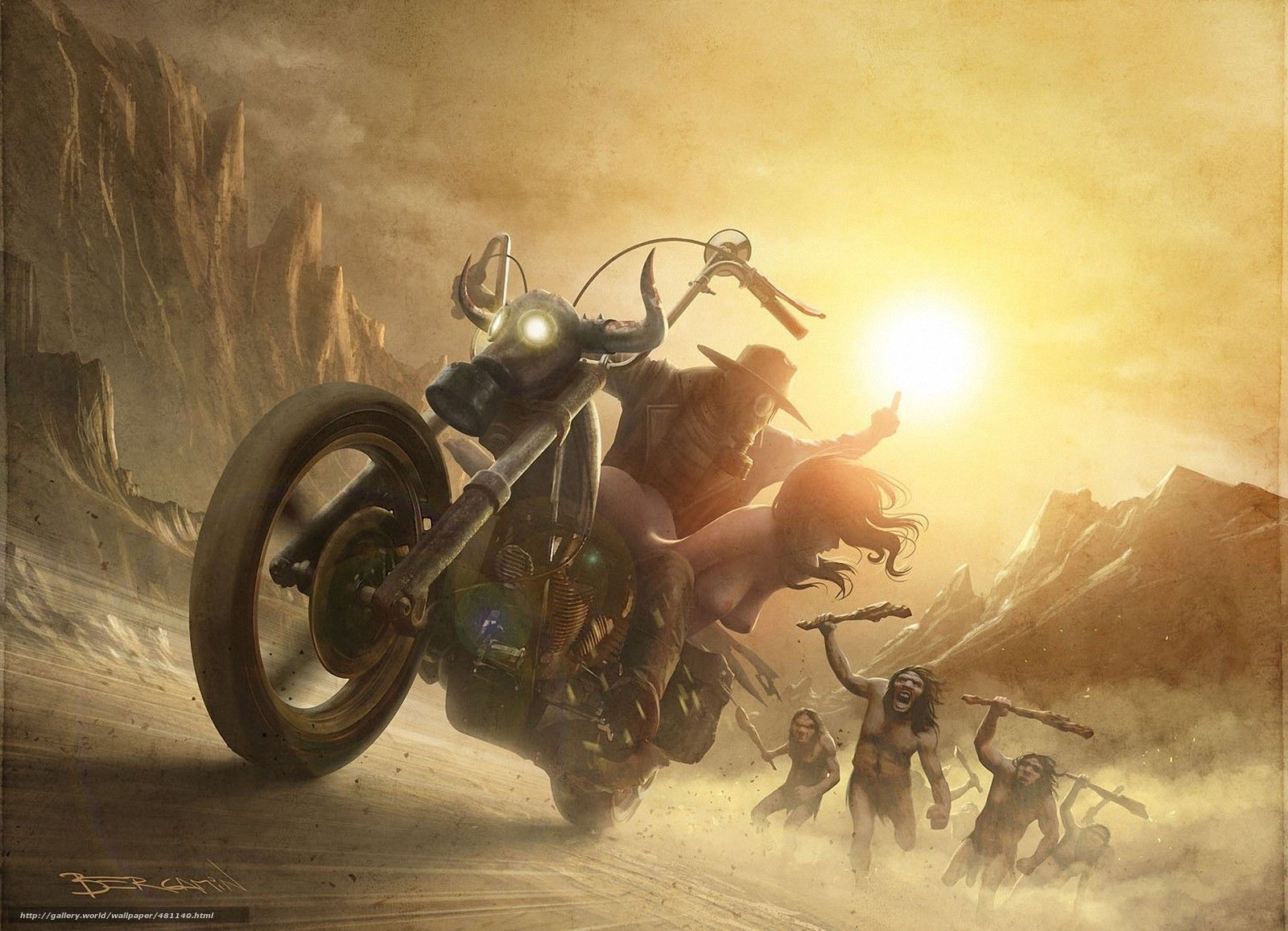 Biker Art Wallpapers