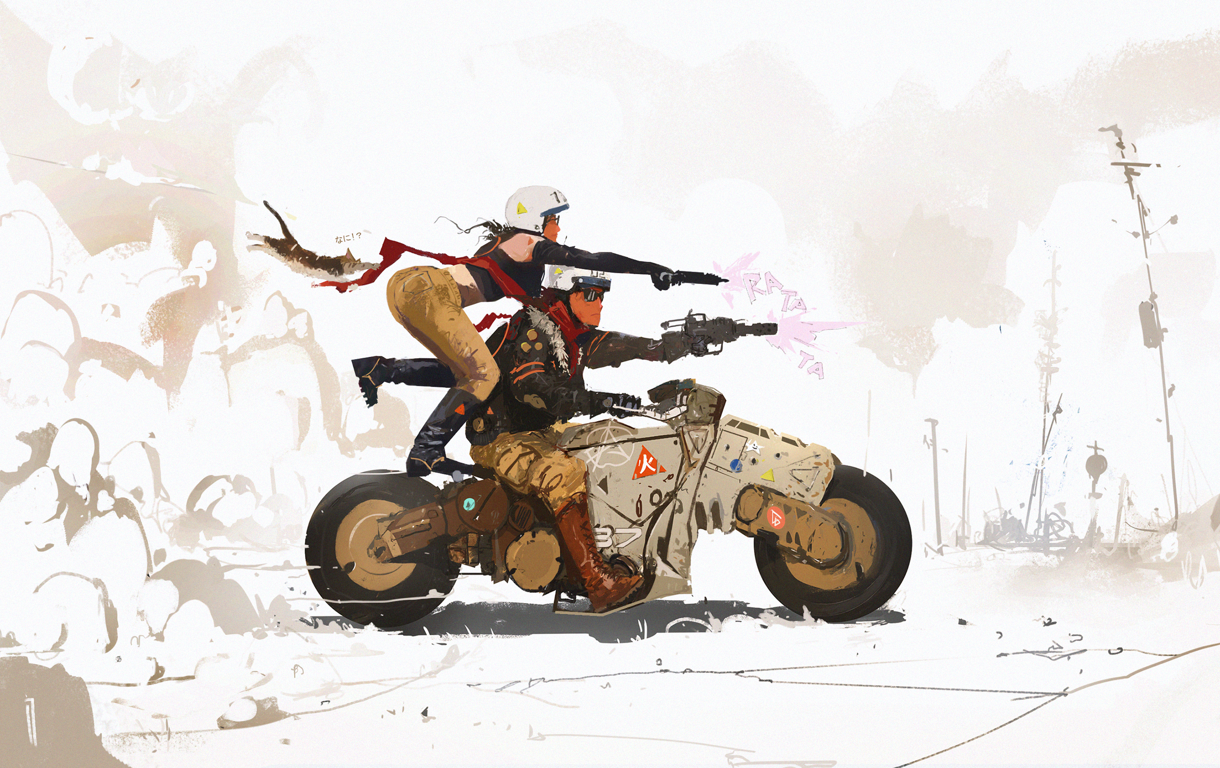 Biker Art Wallpapers