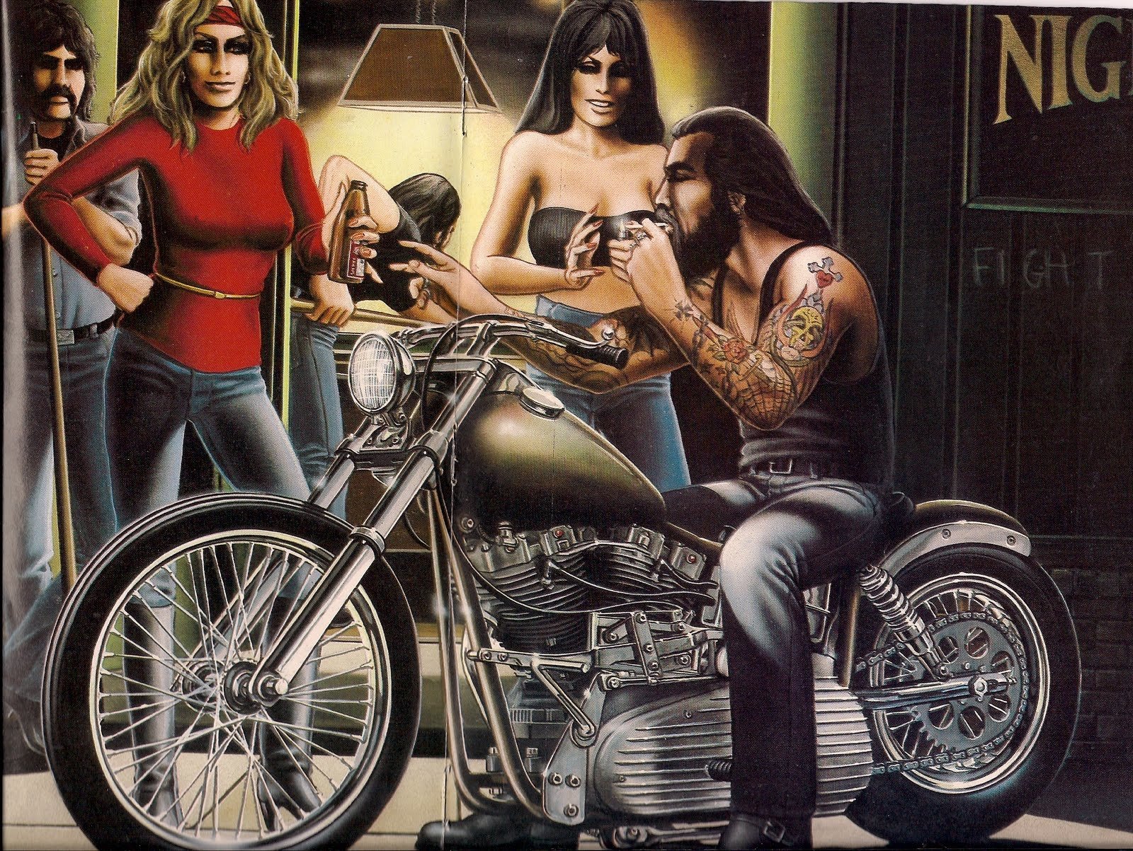 Biker Art Wallpapers