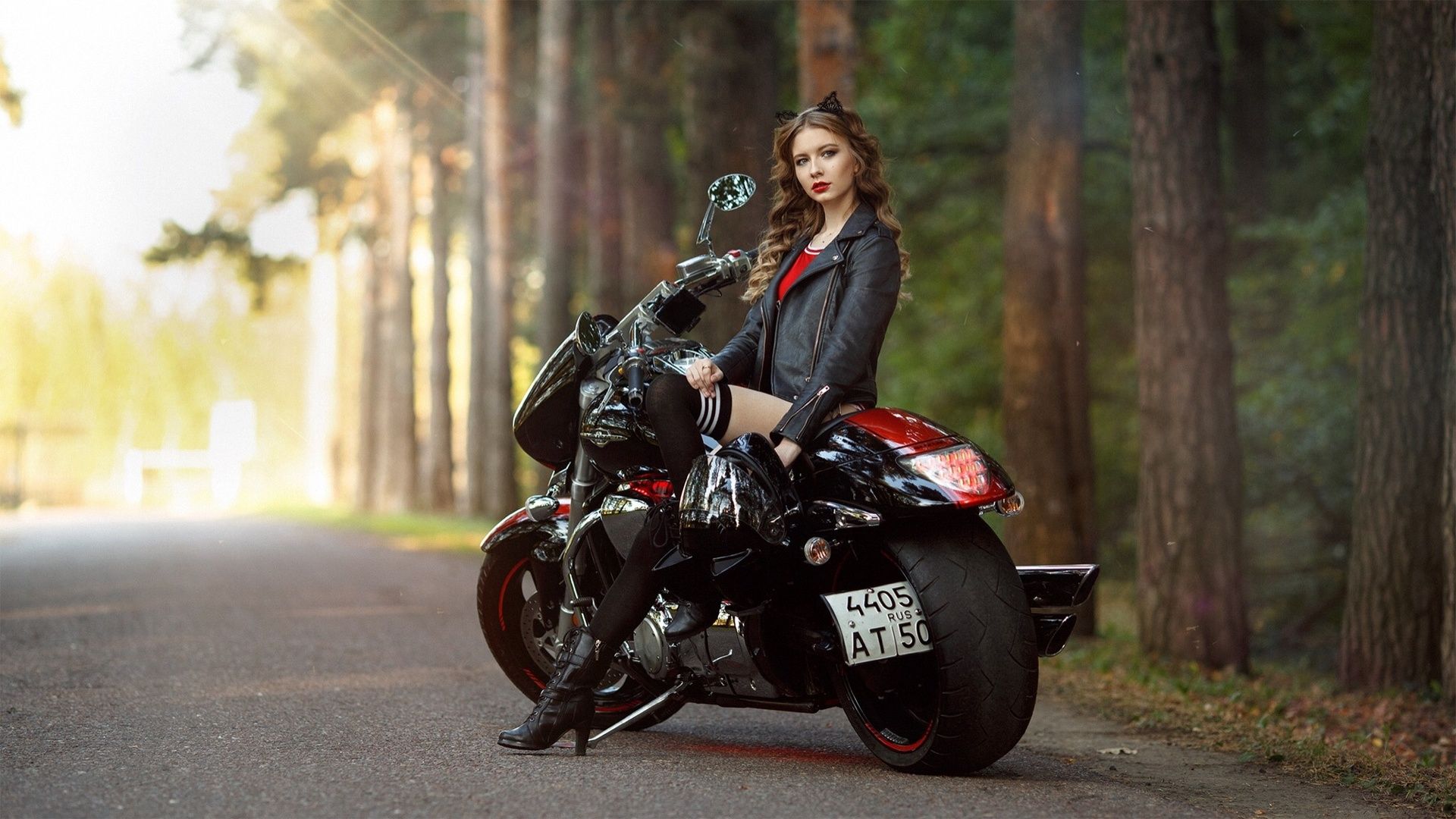 Biker Chick Wallpapers