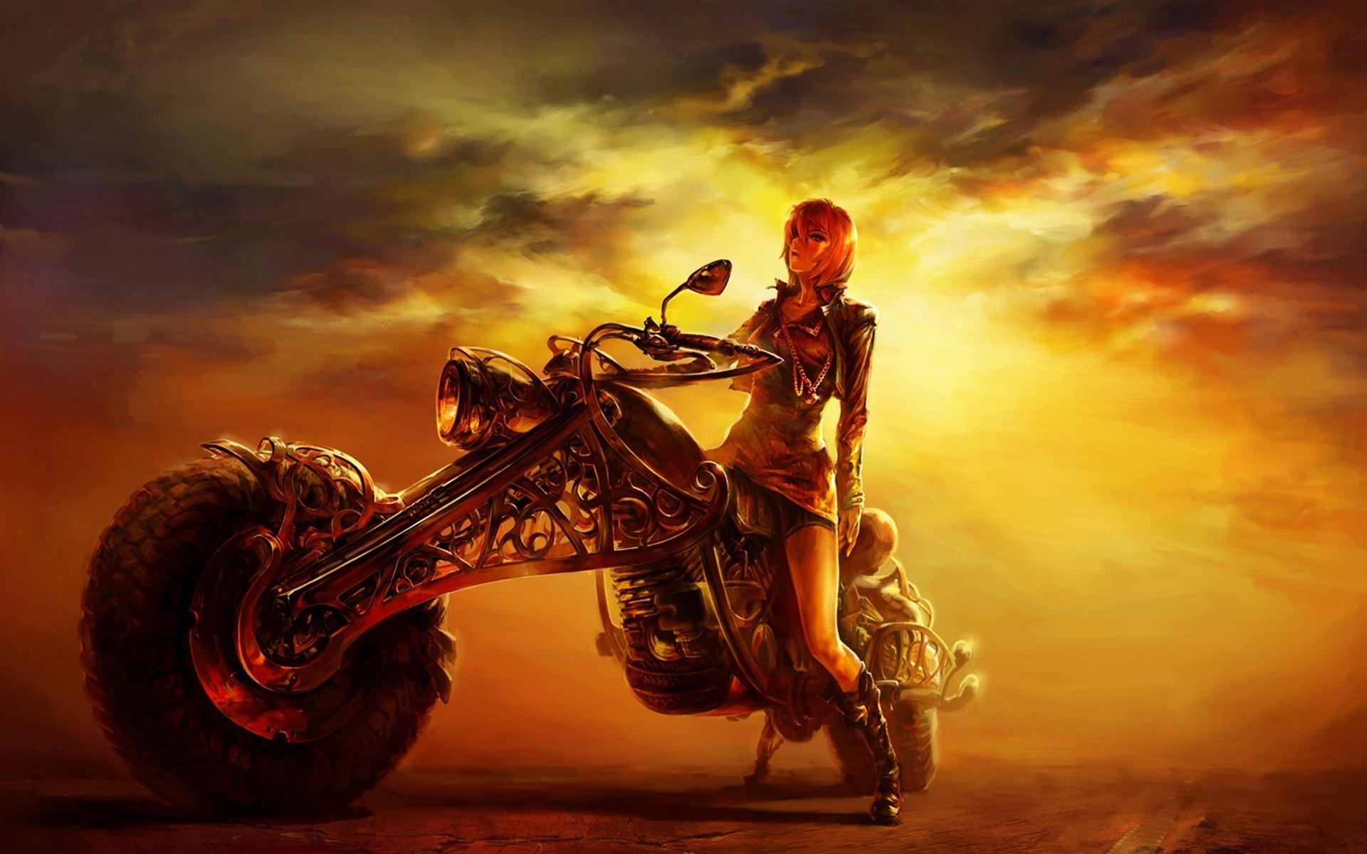 Biker Chick Wallpapers