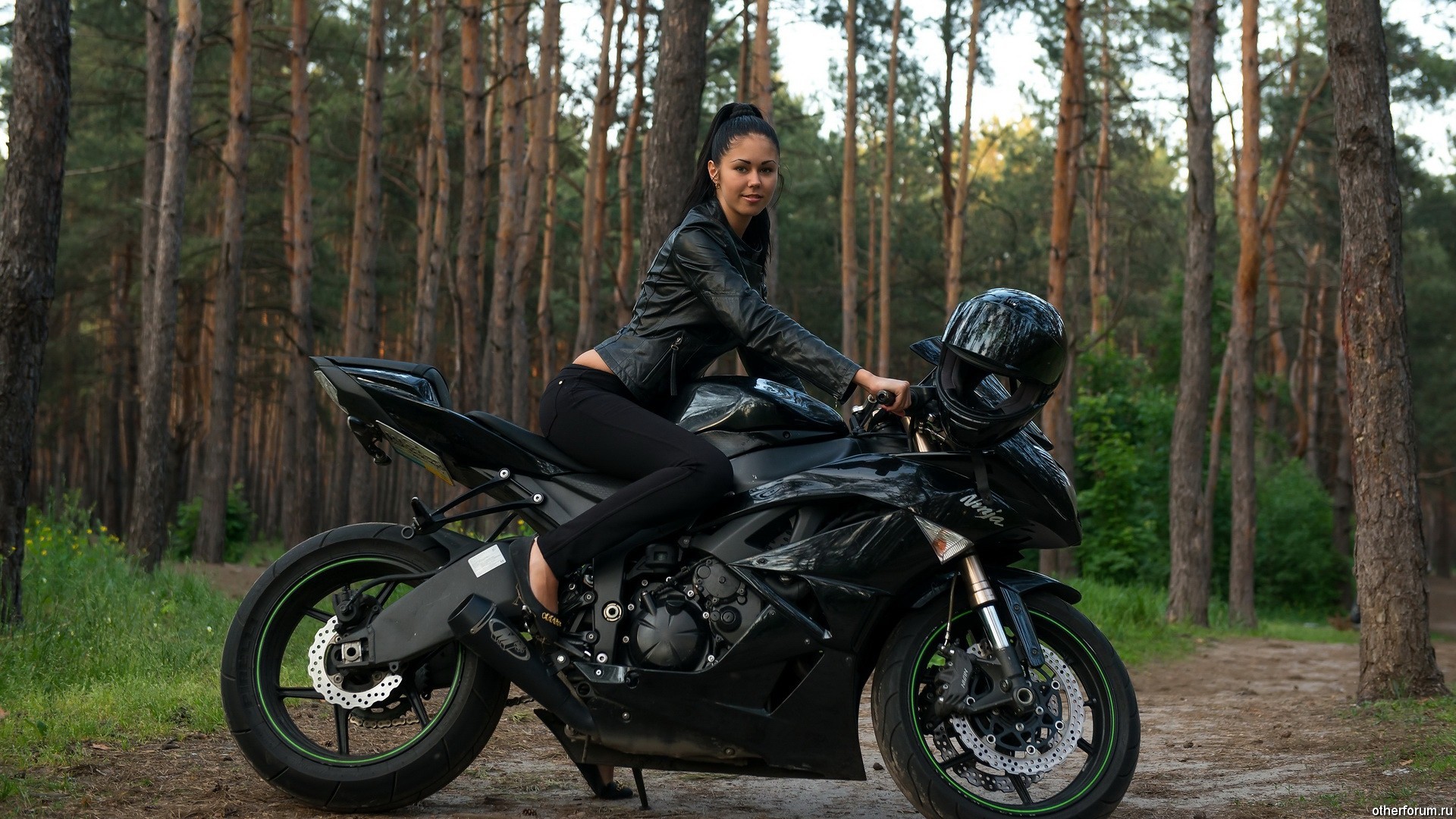 Biker Chick Wallpapers