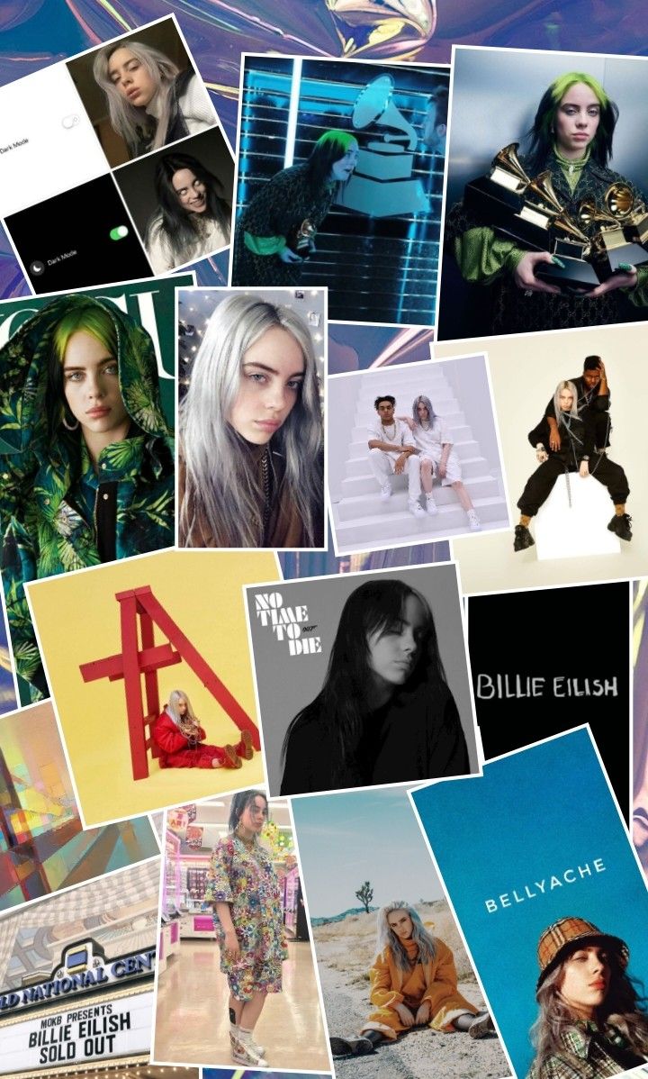 Billie Eilish Collage Wallpapers