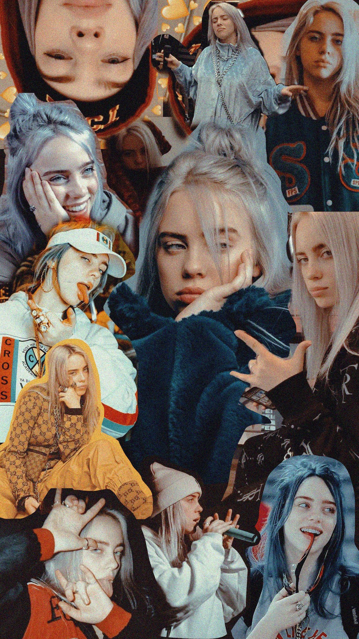 Billie Eilish Collage Wallpapers