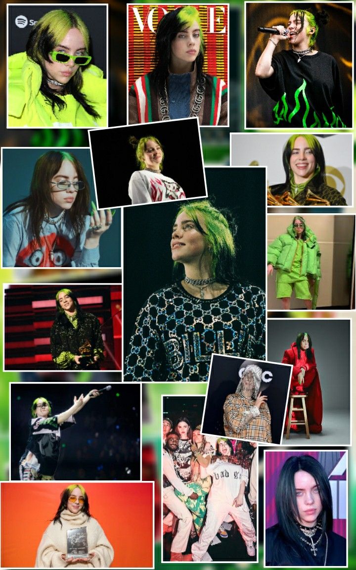 Billie Eilish Collage Wallpapers