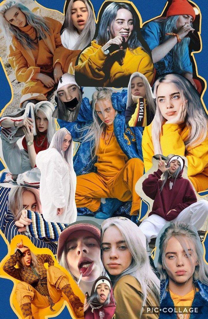 Billie Eilish Collage Wallpapers