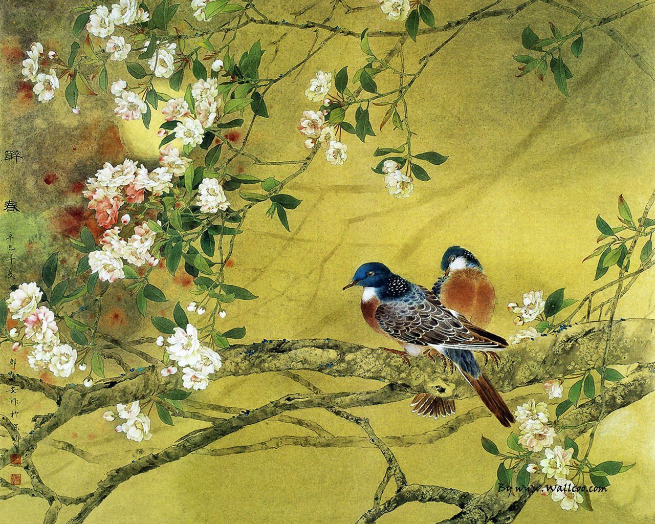 Bird Painting Images Wallpapers