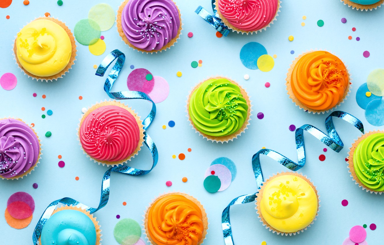 Birthday Cupcake Wallpapers