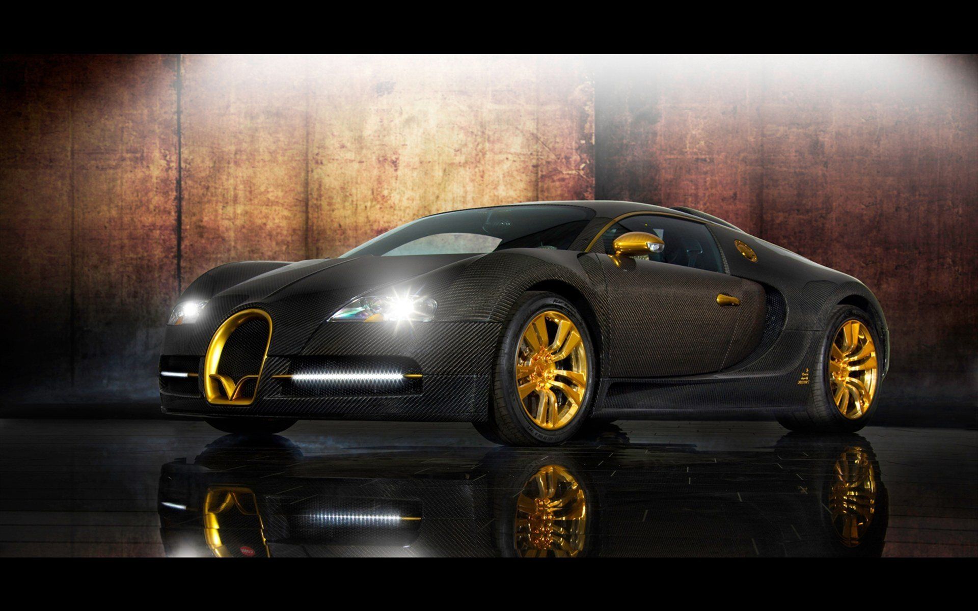 Black And Gold Car Wallpapers