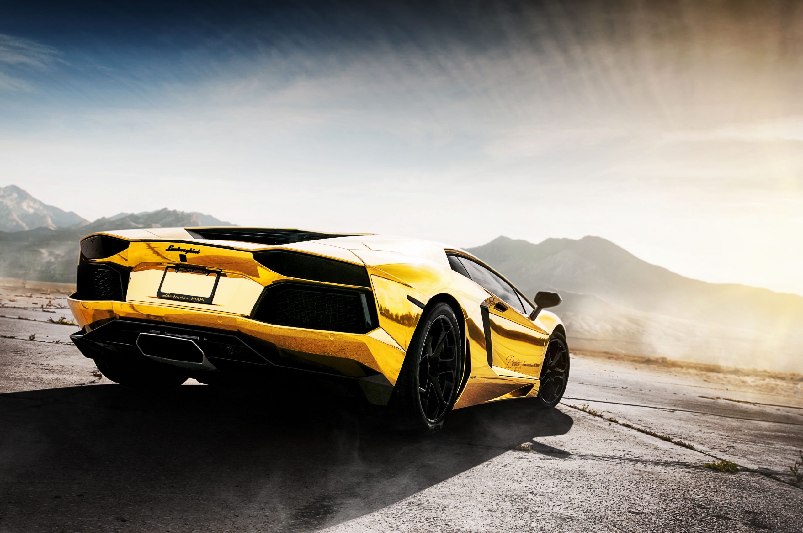 Black And Gold Car Wallpapers