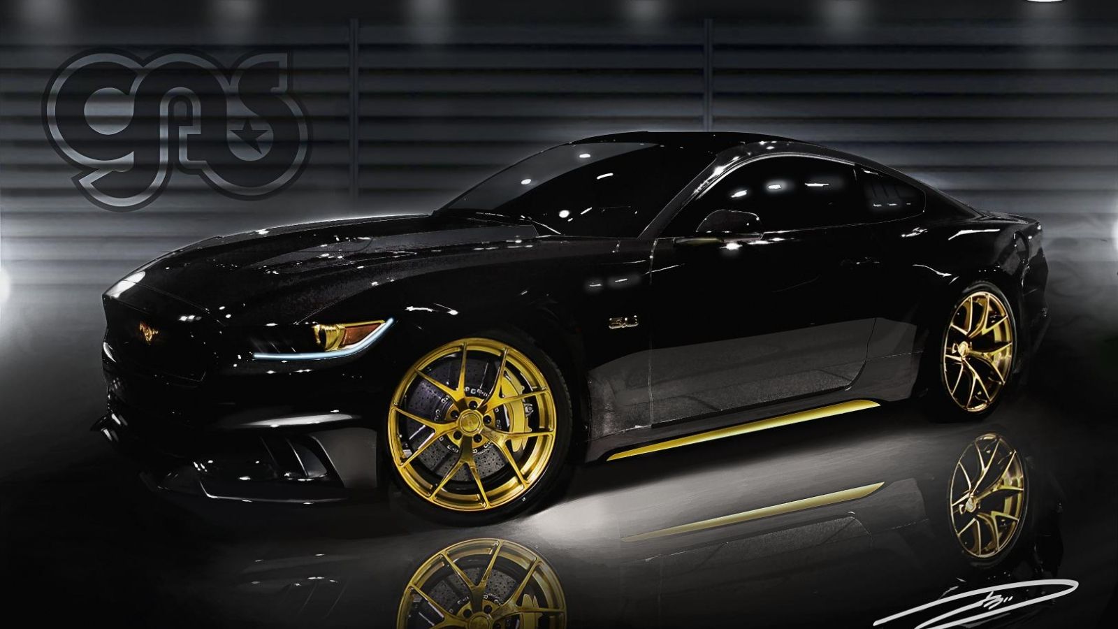 Black And Gold Car Wallpapers