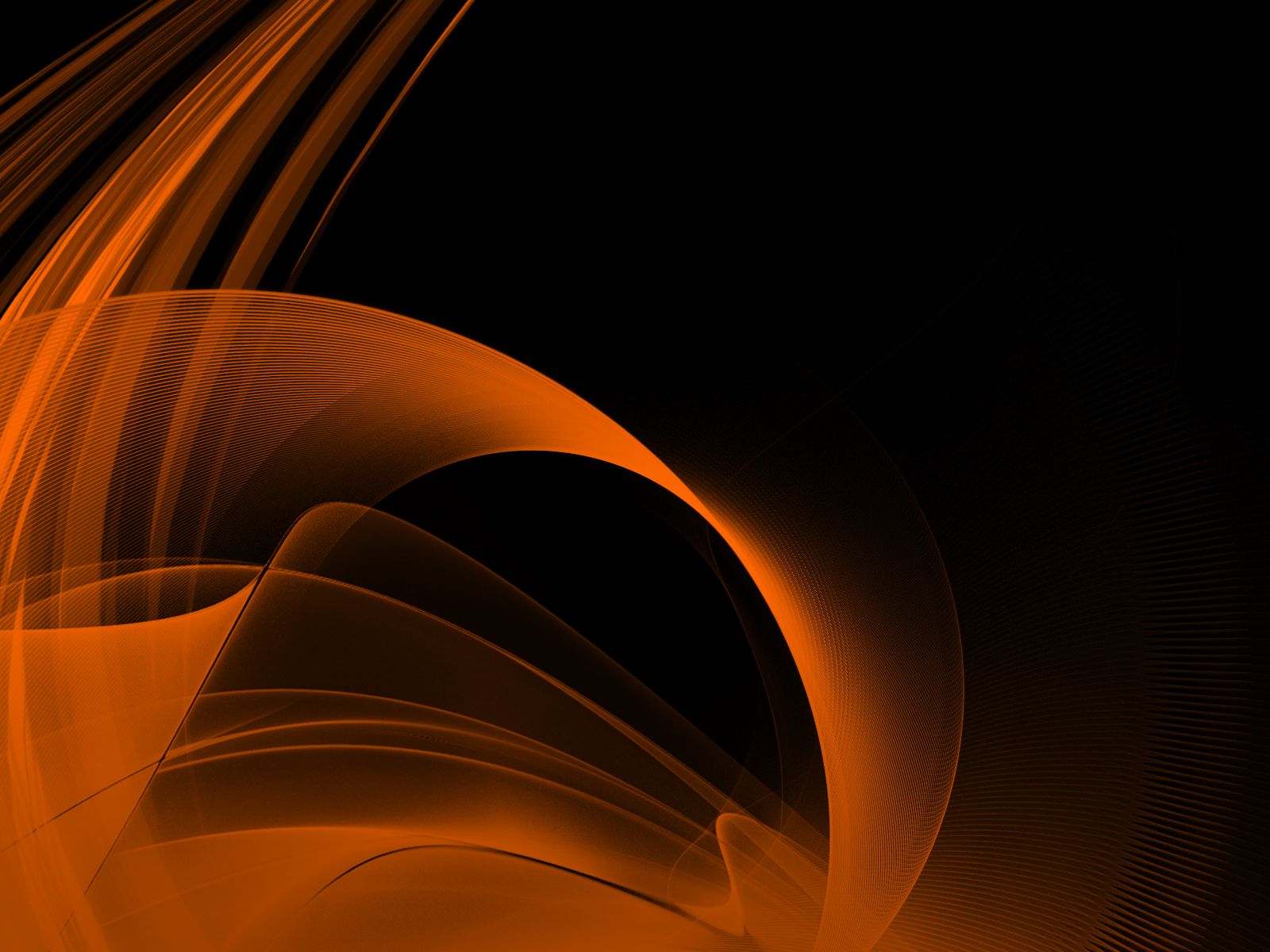 Black And Orange Abstract Wallpapers