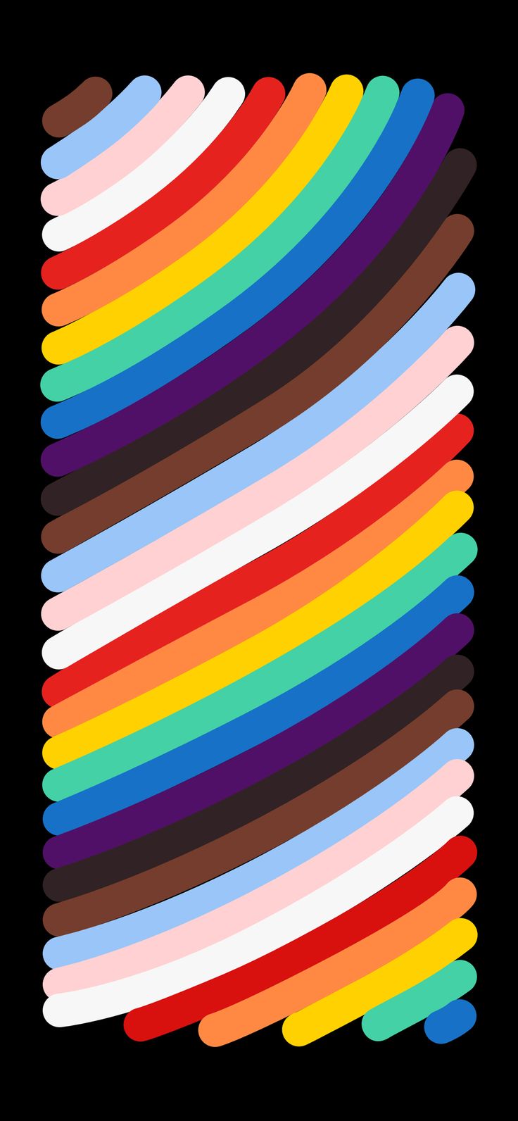 Black And Rainbow Wallpapers