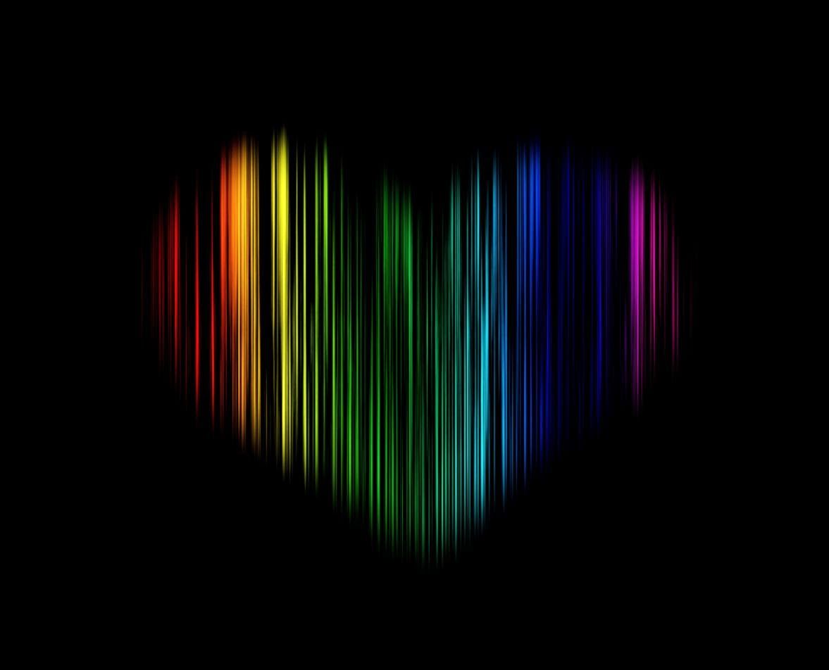 Black And Rainbow Wallpapers