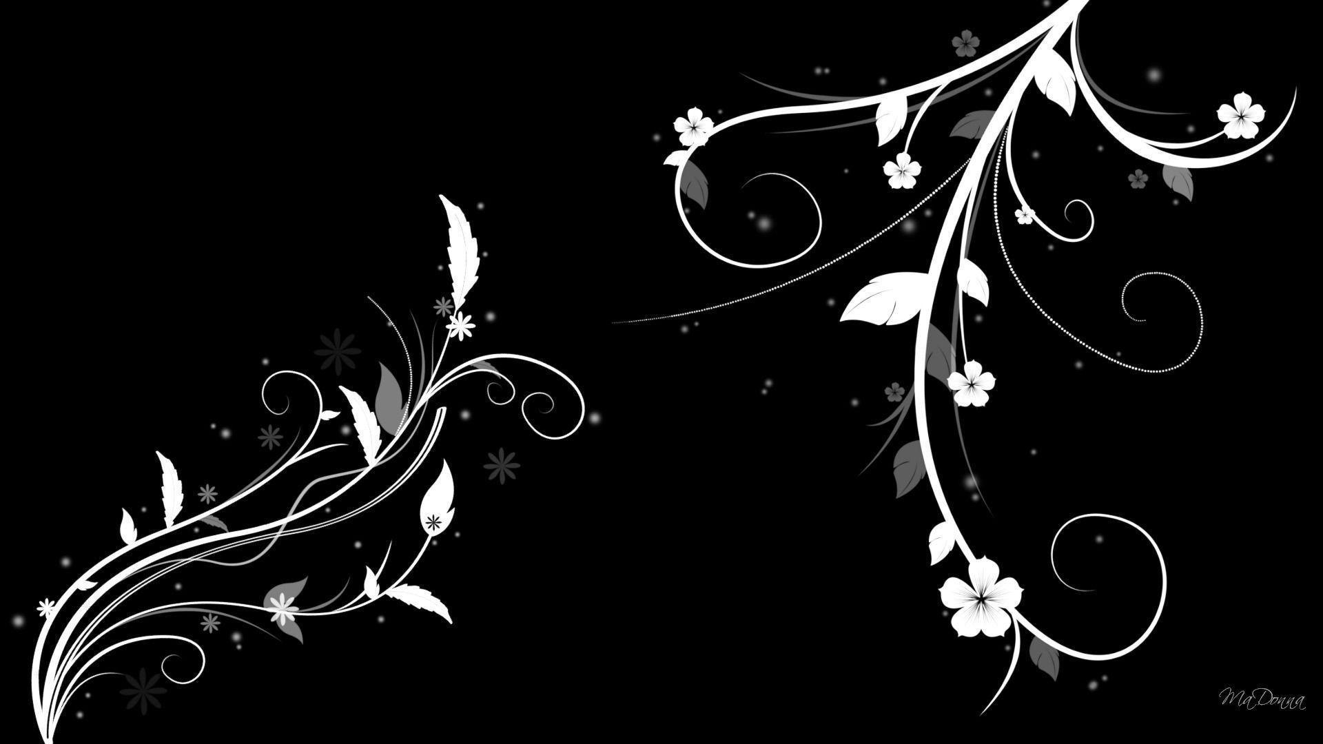 Black And White Abstract Desktop Wallpapers