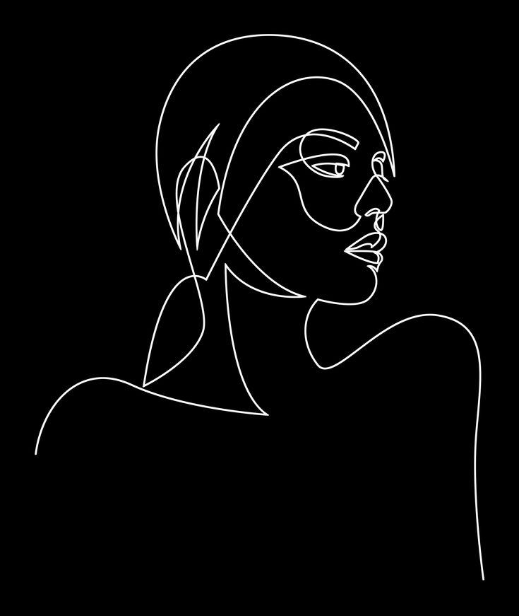 Black And White Abstract Line Art Wallpapers