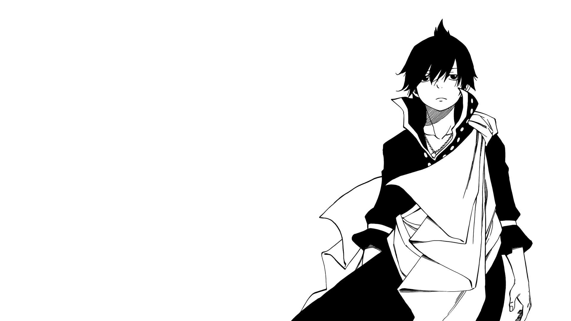 Black And White Anime Scenery Wallpapers