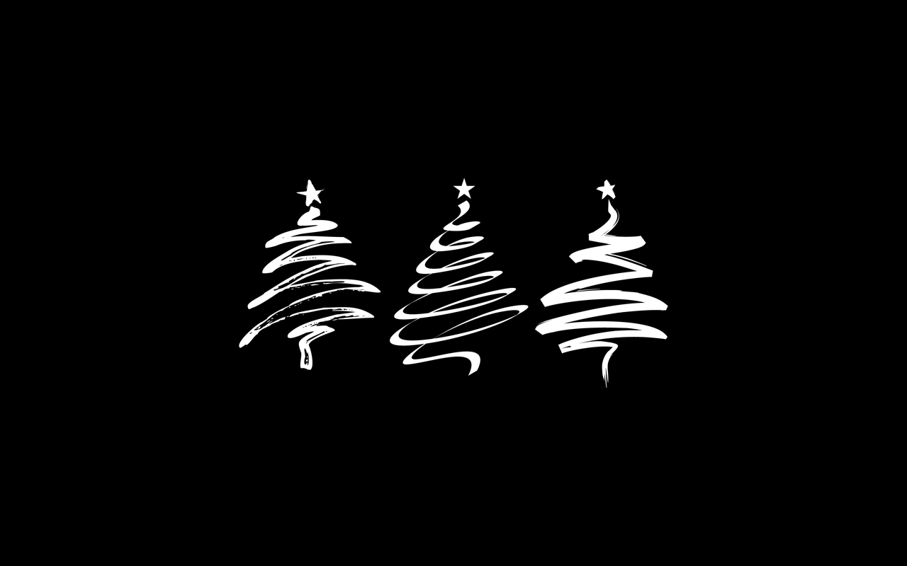 Black And White Christmas Wallpapers