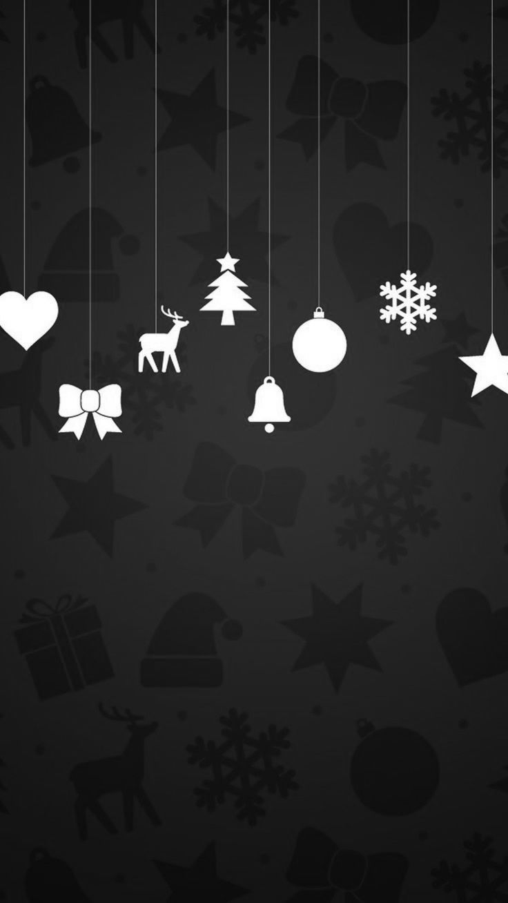 Black And White Christmas Wallpapers