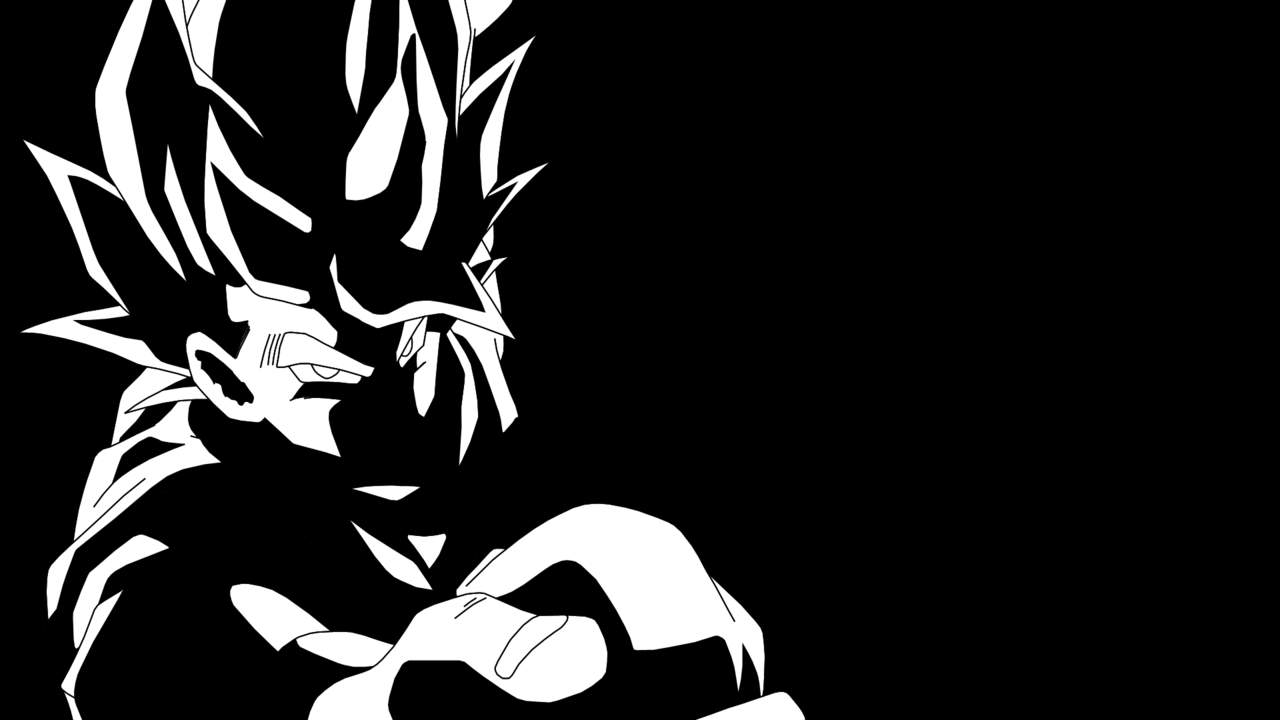 Black And White Dragon Ball Z Wallpapers