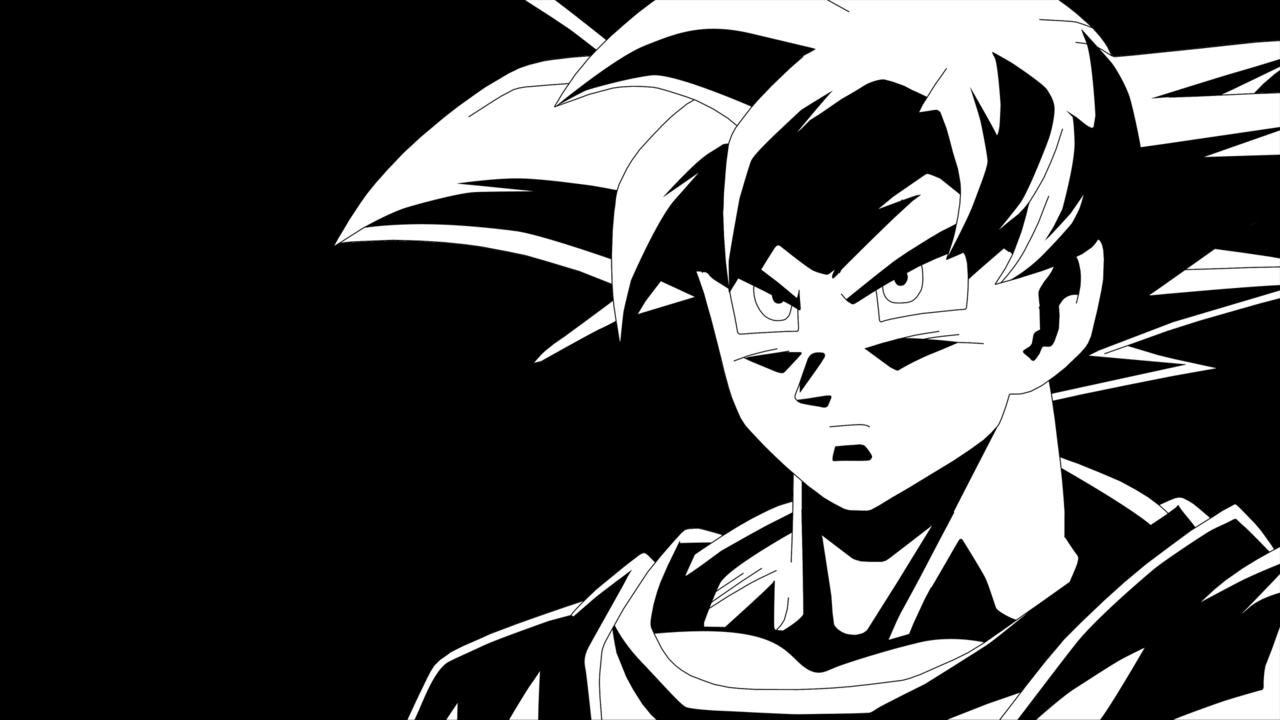 Black And White Dragon Ball Z Wallpapers