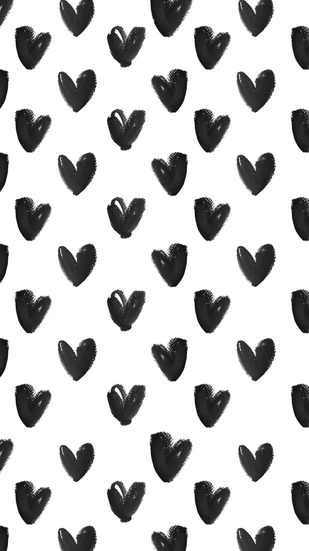 Black And White Heart Wallpapers