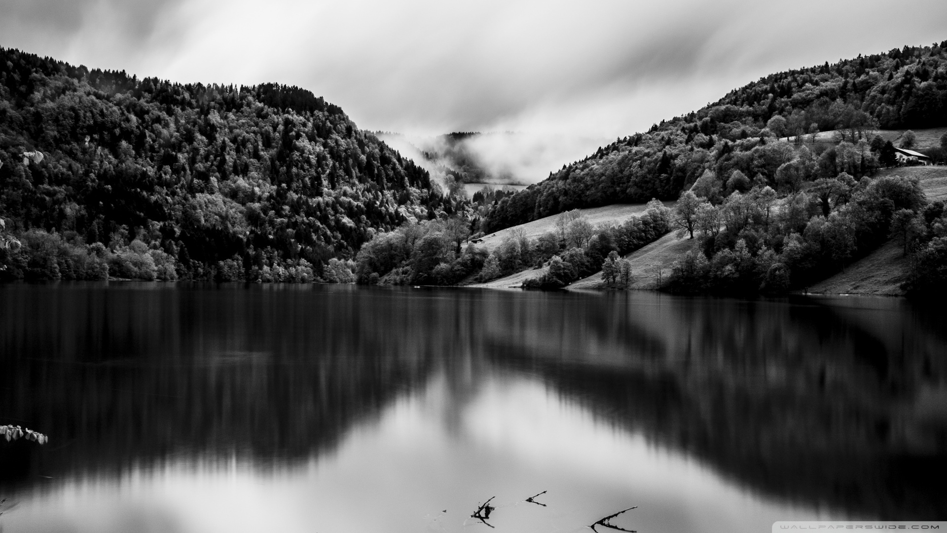 Black And White Landscape Wallpapers