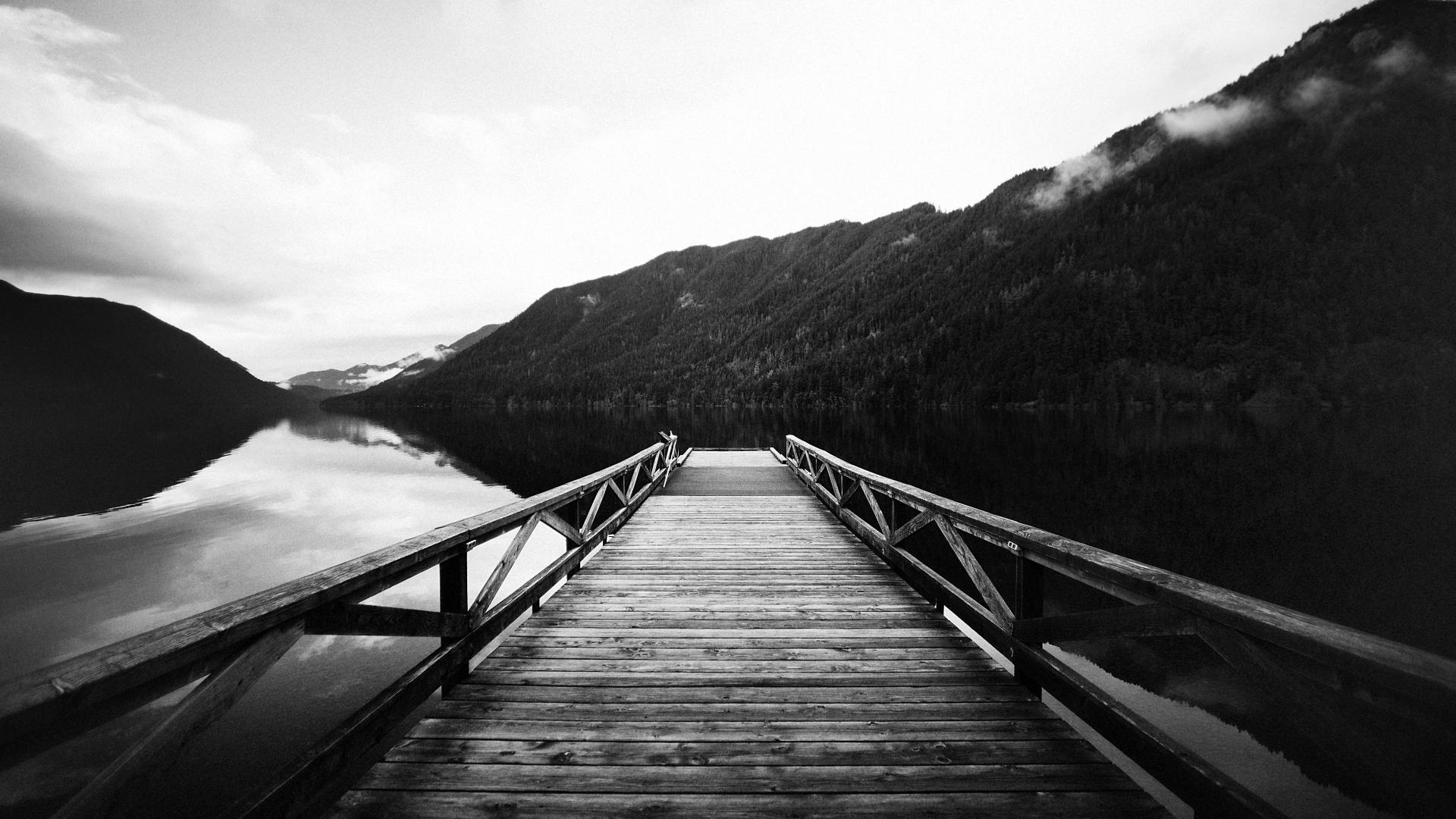 Black And White Landscape Wallpapers