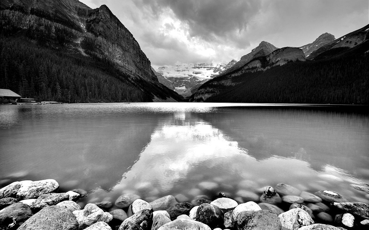 Black And White Landscape Wallpapers