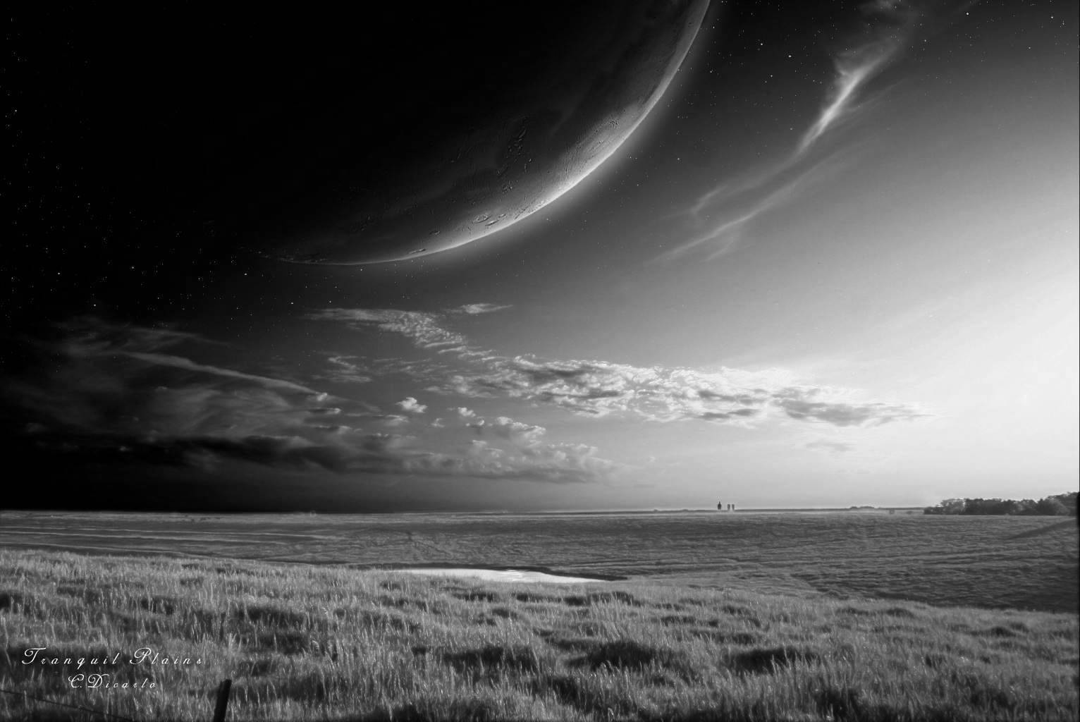 Black And White Landscape Wallpapers