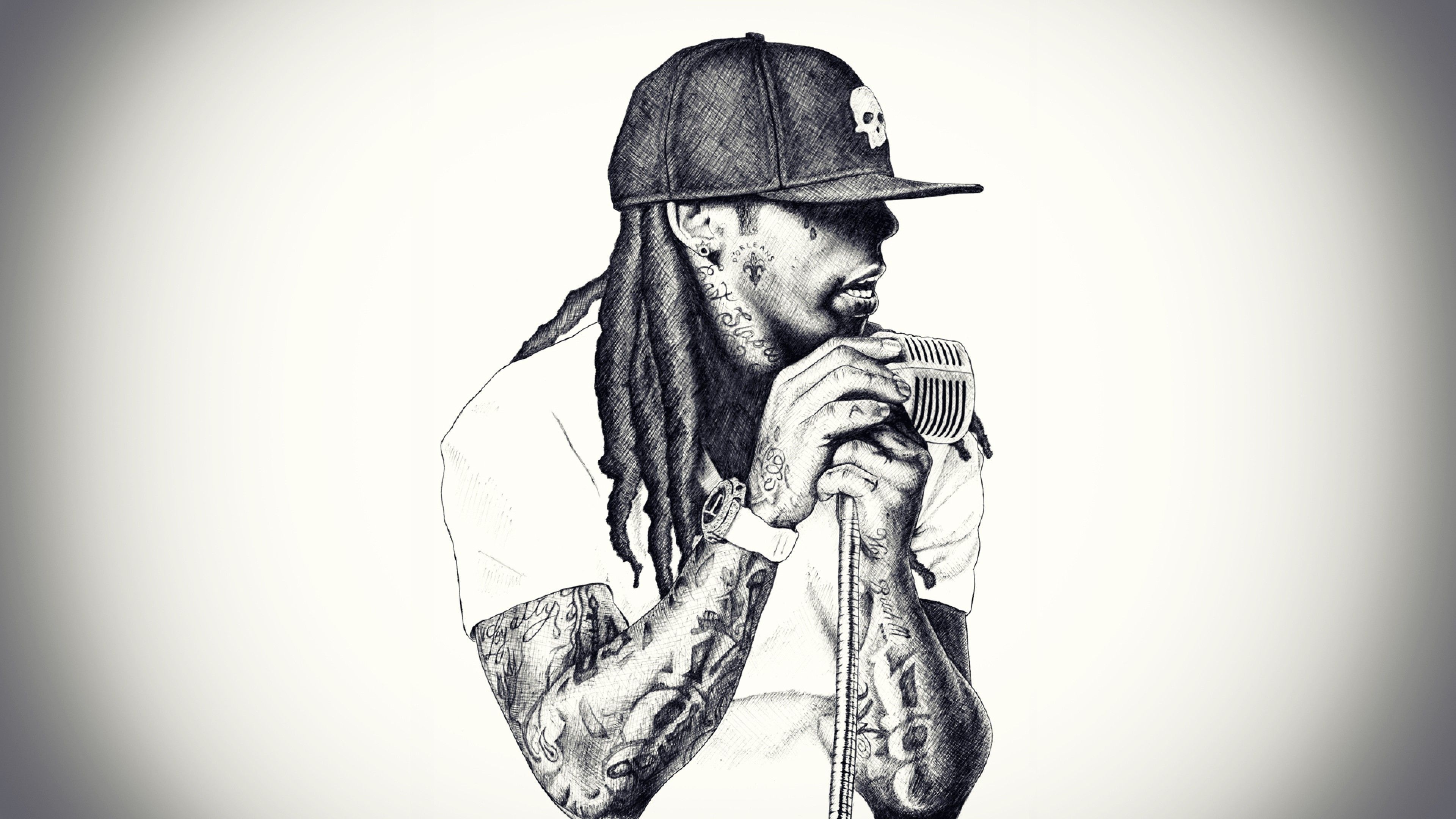 Black And White Pictures Of Rappers Wallpapers