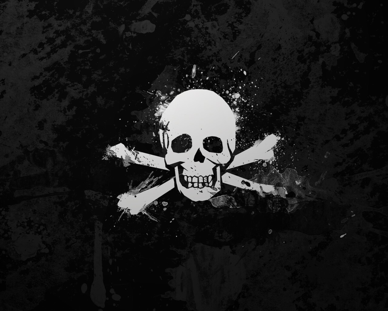 Black And White Skull Wallpapers