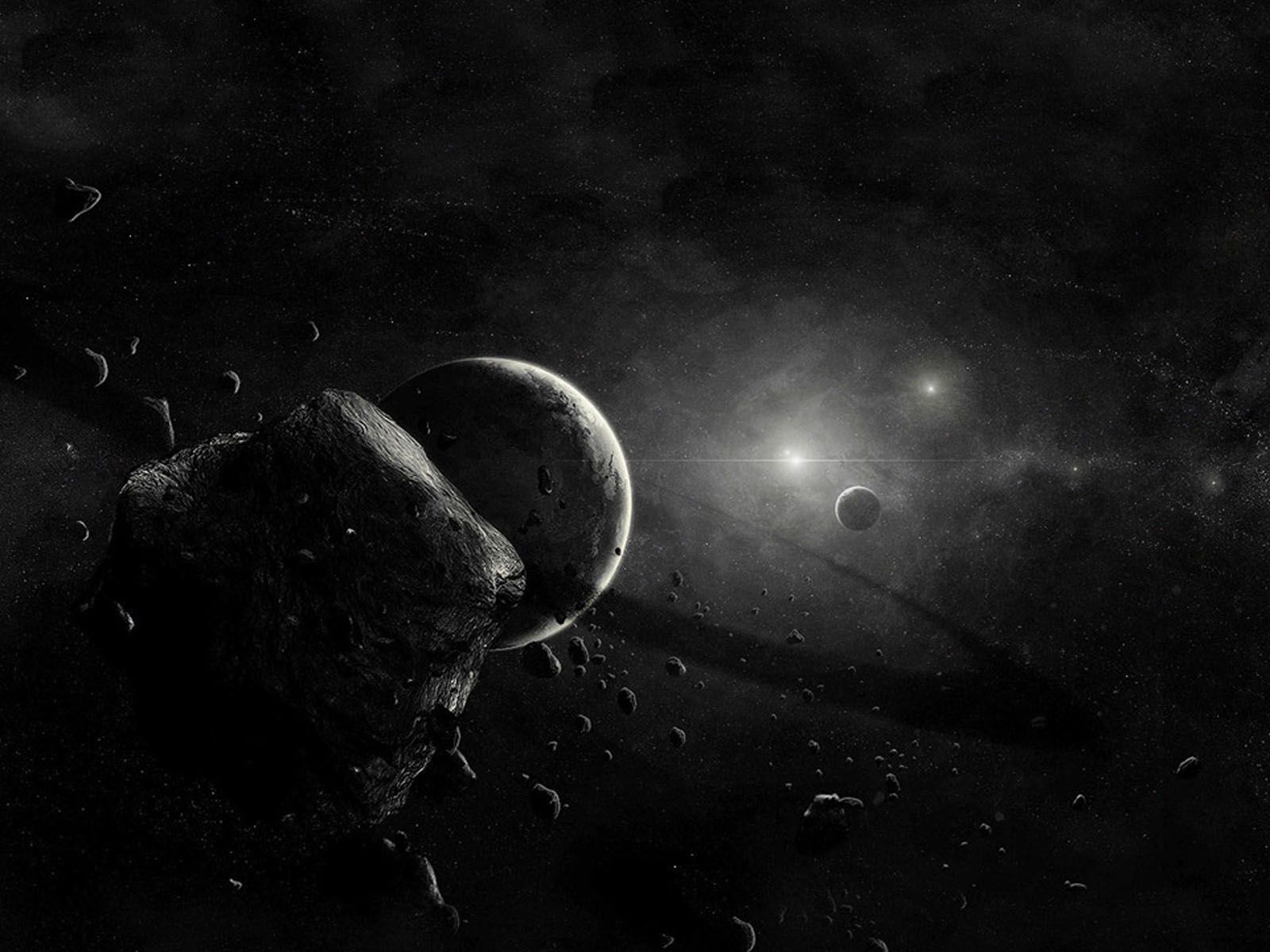 Black And White Space Wallpapers